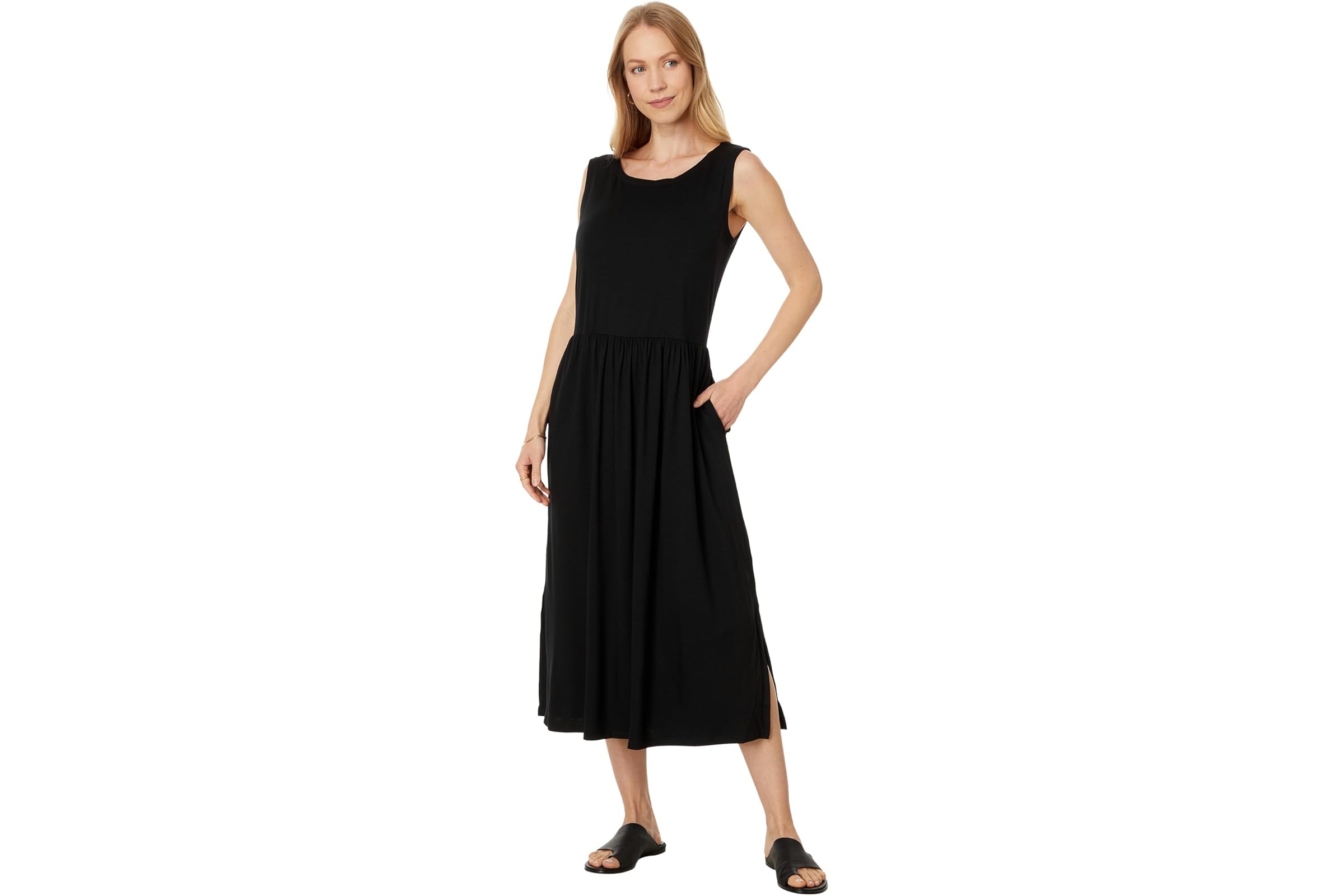 Eileen Fisher Ballet Neck Dress