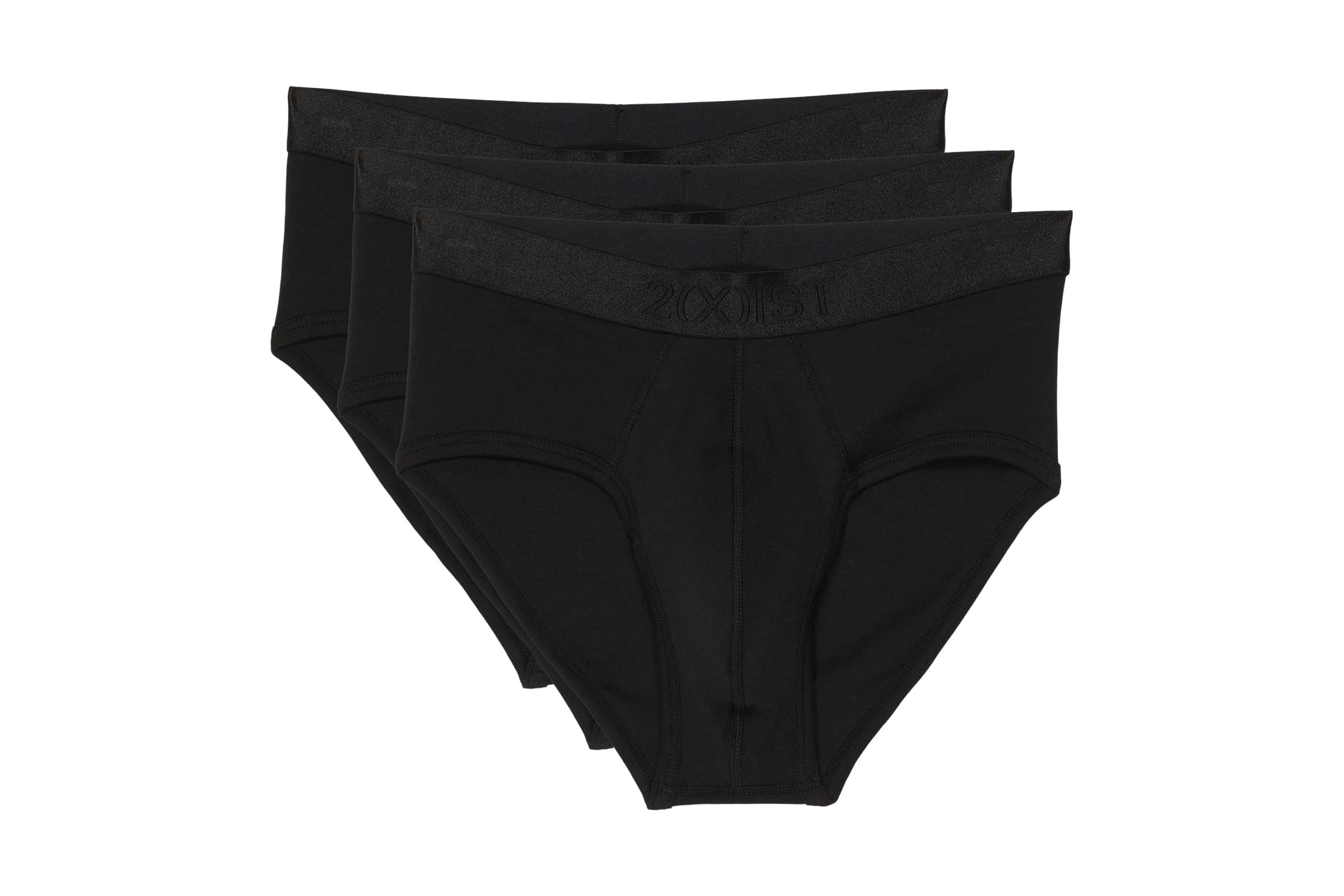 2XIST 3-Pack Pima Cotton Contour Pouch Brief