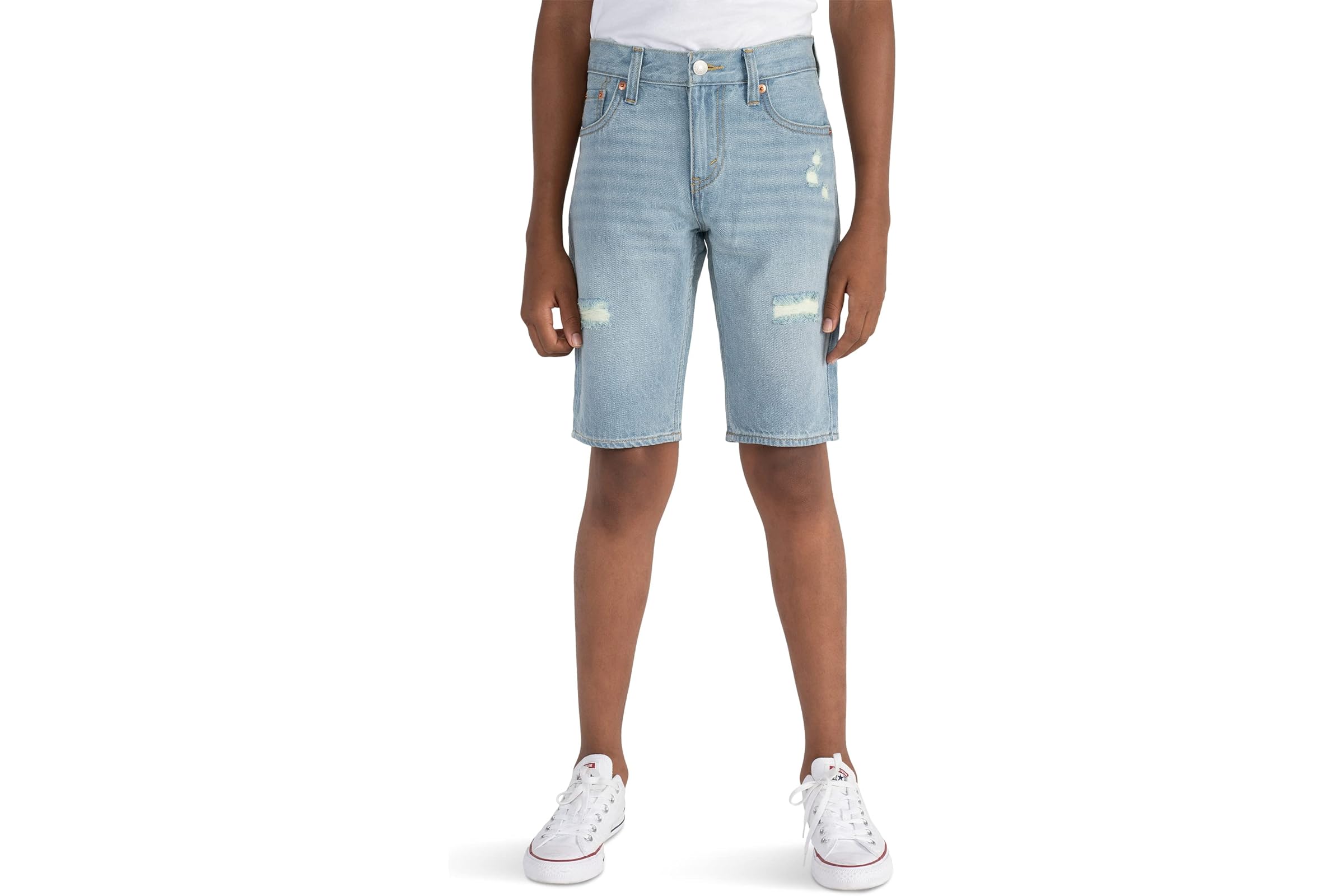 Levis Kids 511 Slim Fit Denim Shorts (Big Kids)