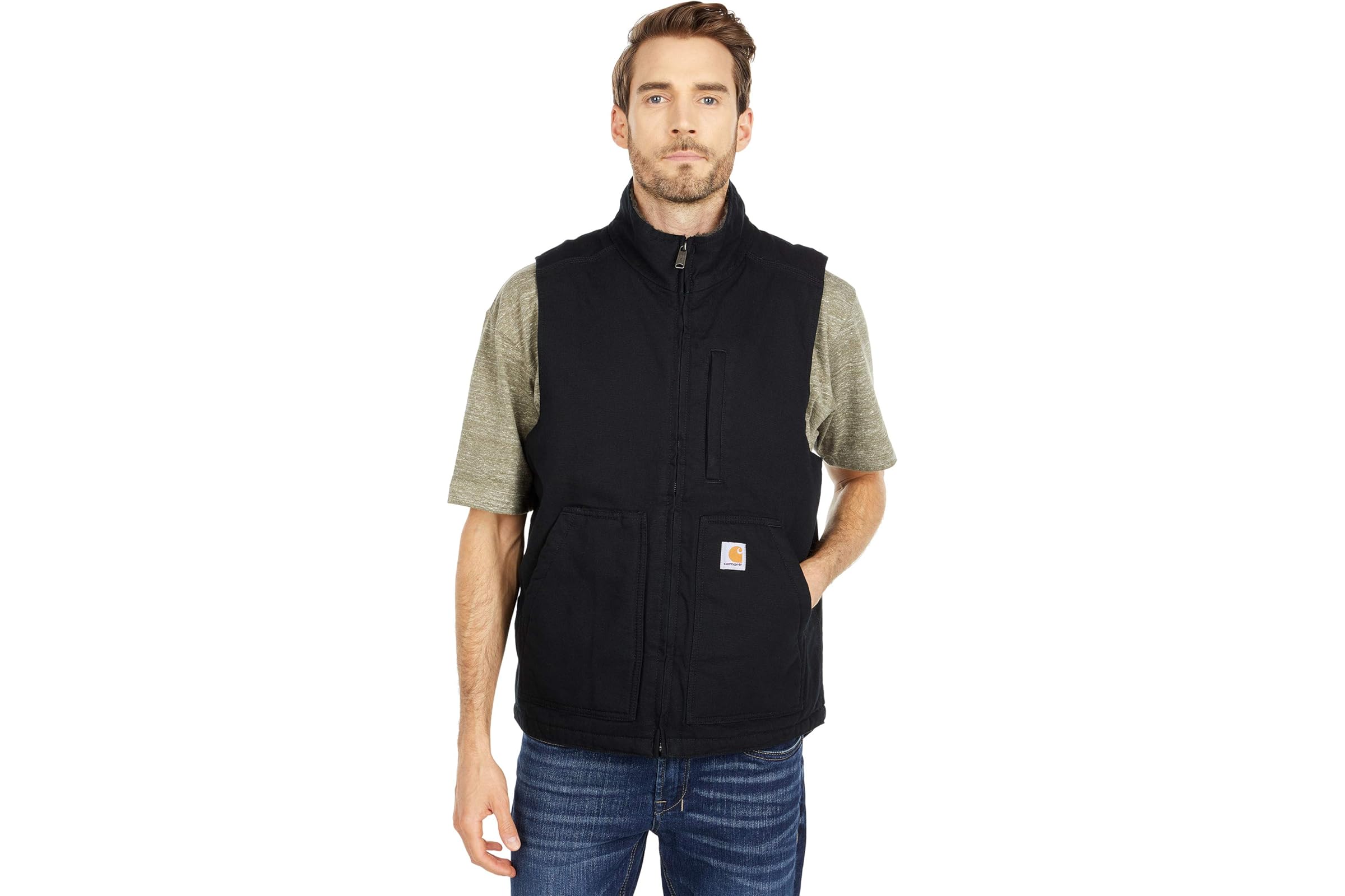 Carhartt OV277 Sherpa Lined Mock Neck Vest