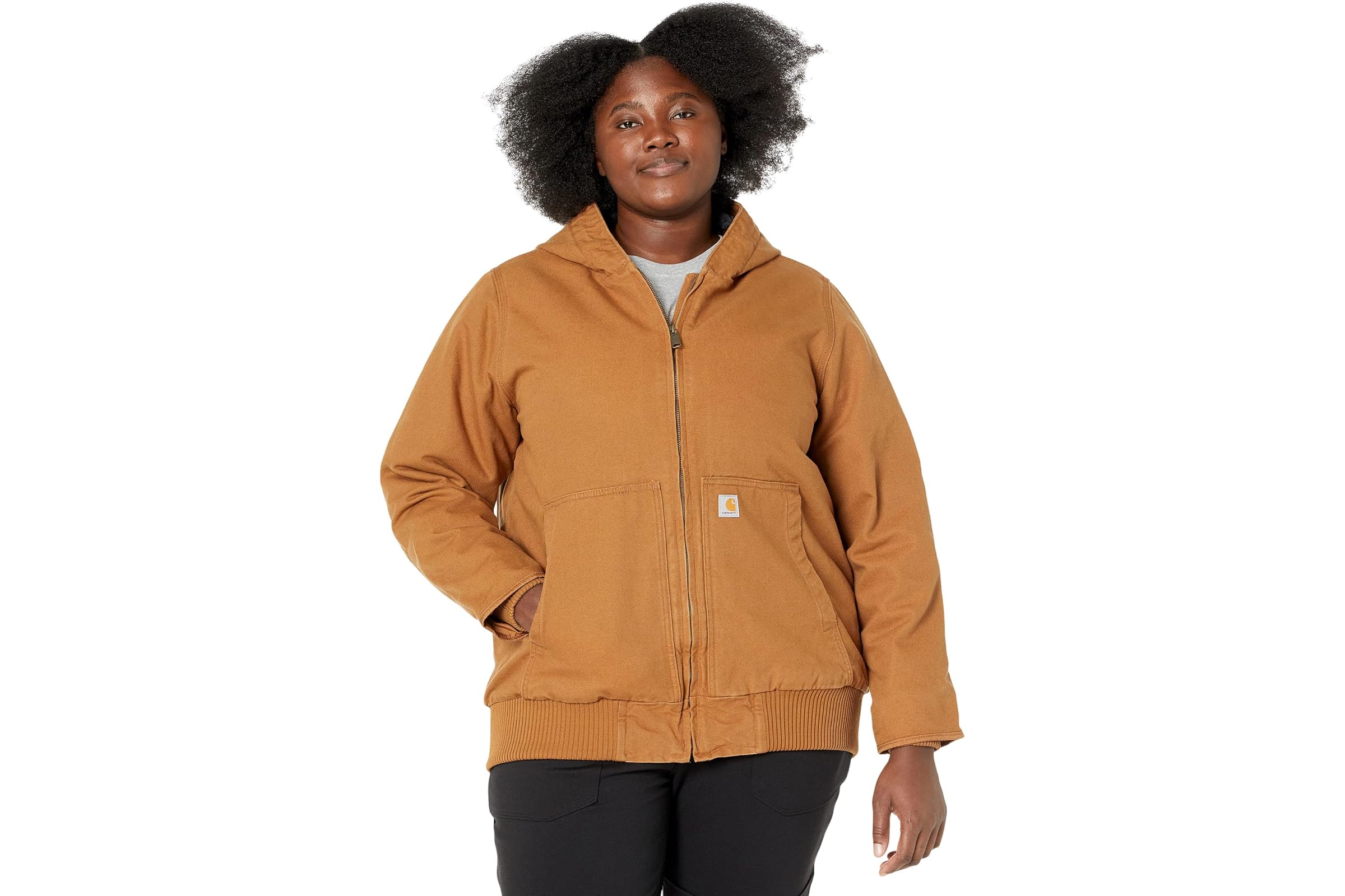 Carhartt Plus Size WJ130 Washed Duck Active Jacket