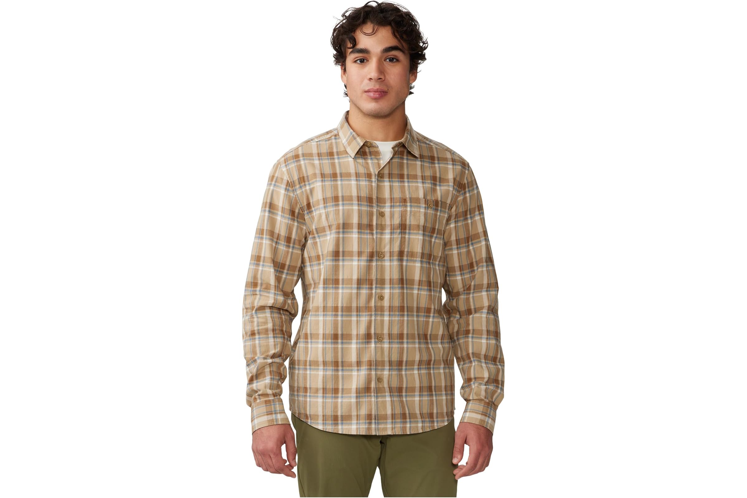 Мужская рубашка Mountain Hardwear Big Cottonwood Canyon Long Sleeve Shirt 13090₽