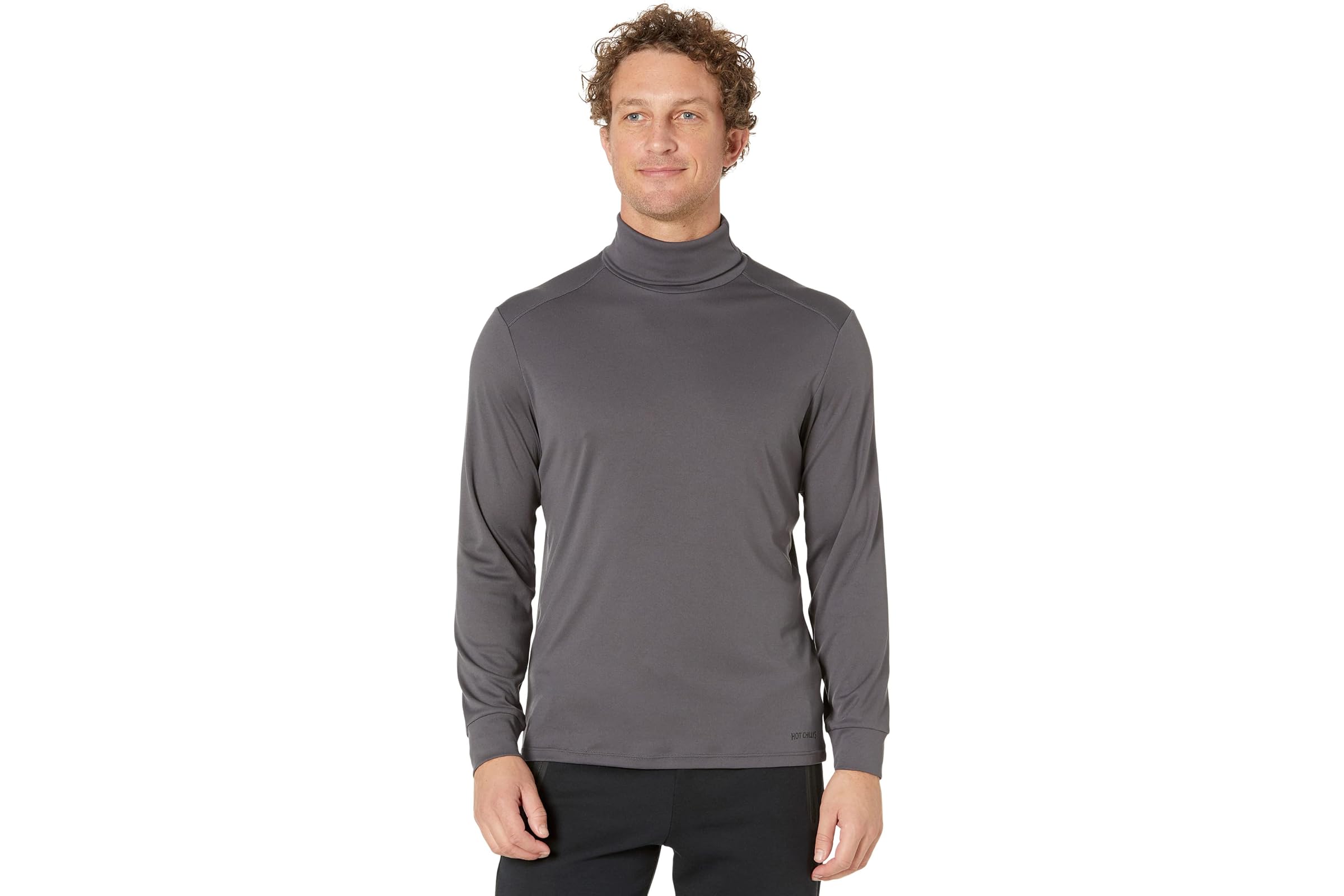 Hot Chillys Peachskins Roll T-Neck