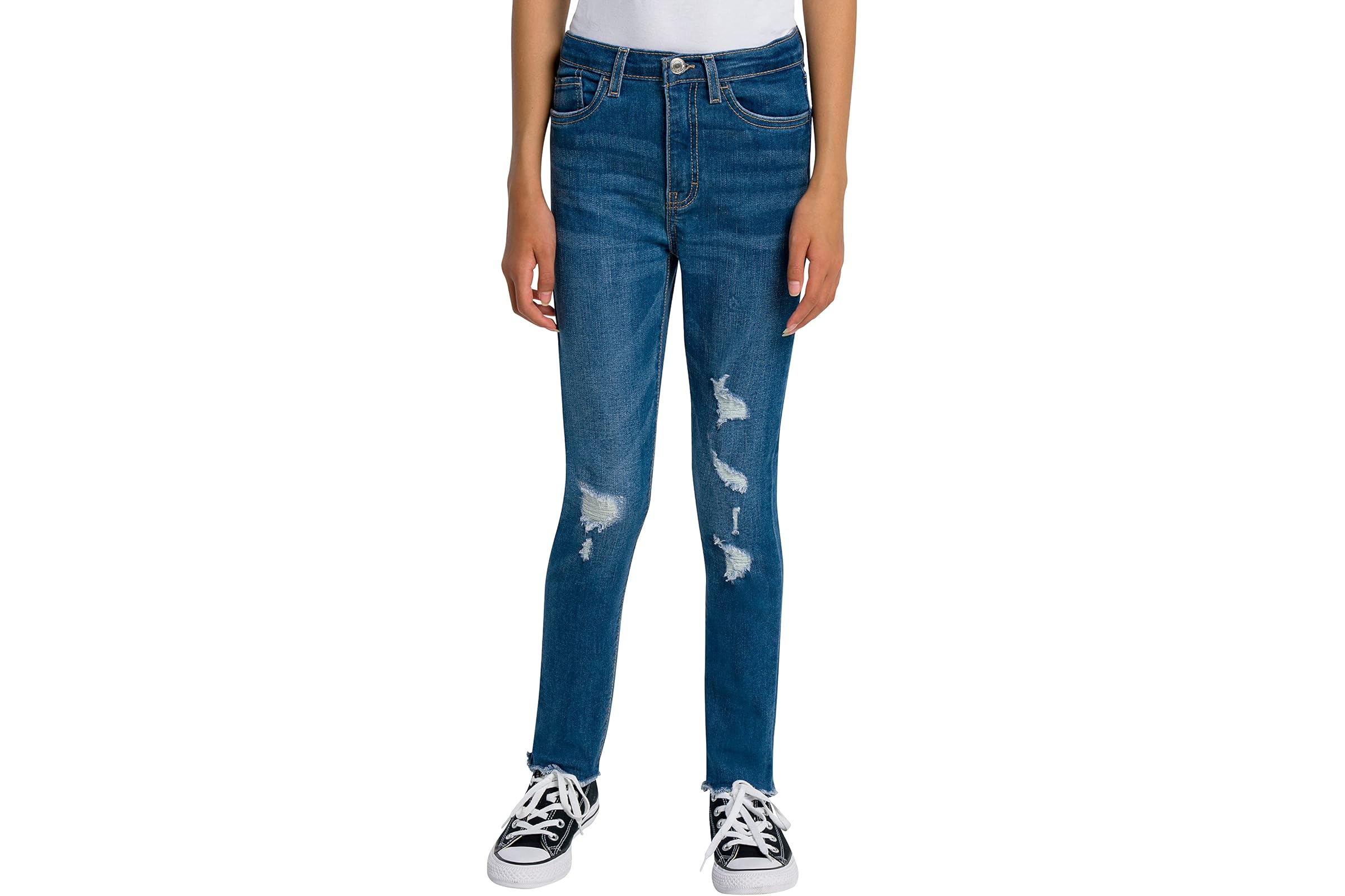 Levis Kids 720 High-Rise Super Skinny Fit Jeans (Big Kids)