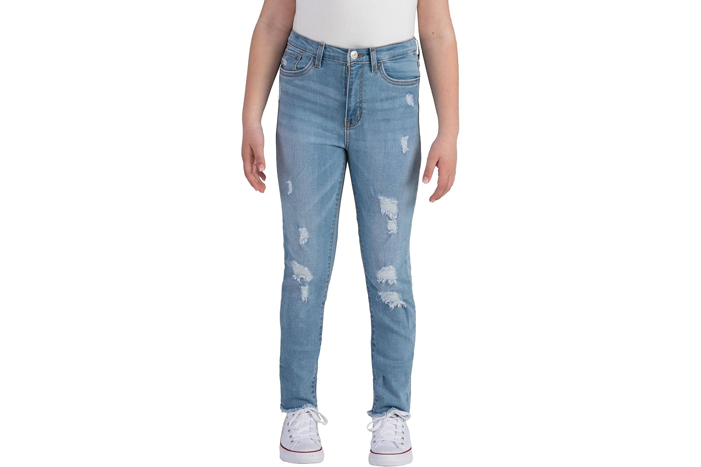 Levis Kids 720 High-Rise Super Skinny Fit Jeans (Big Kids)