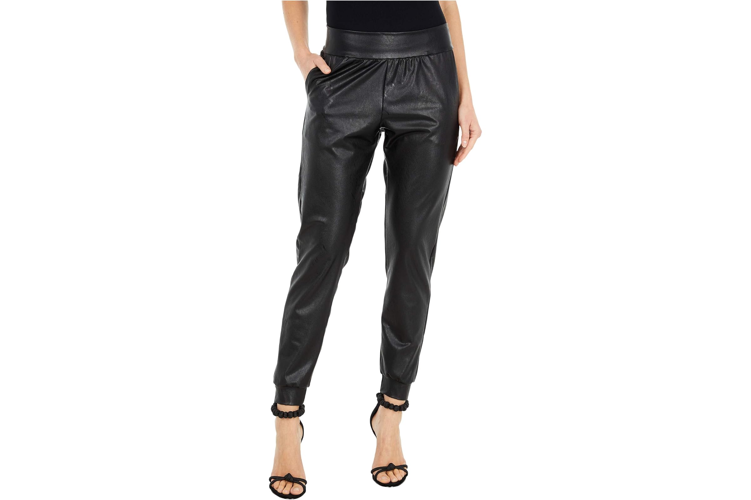 Commando Faux Leather Joggers SLG45