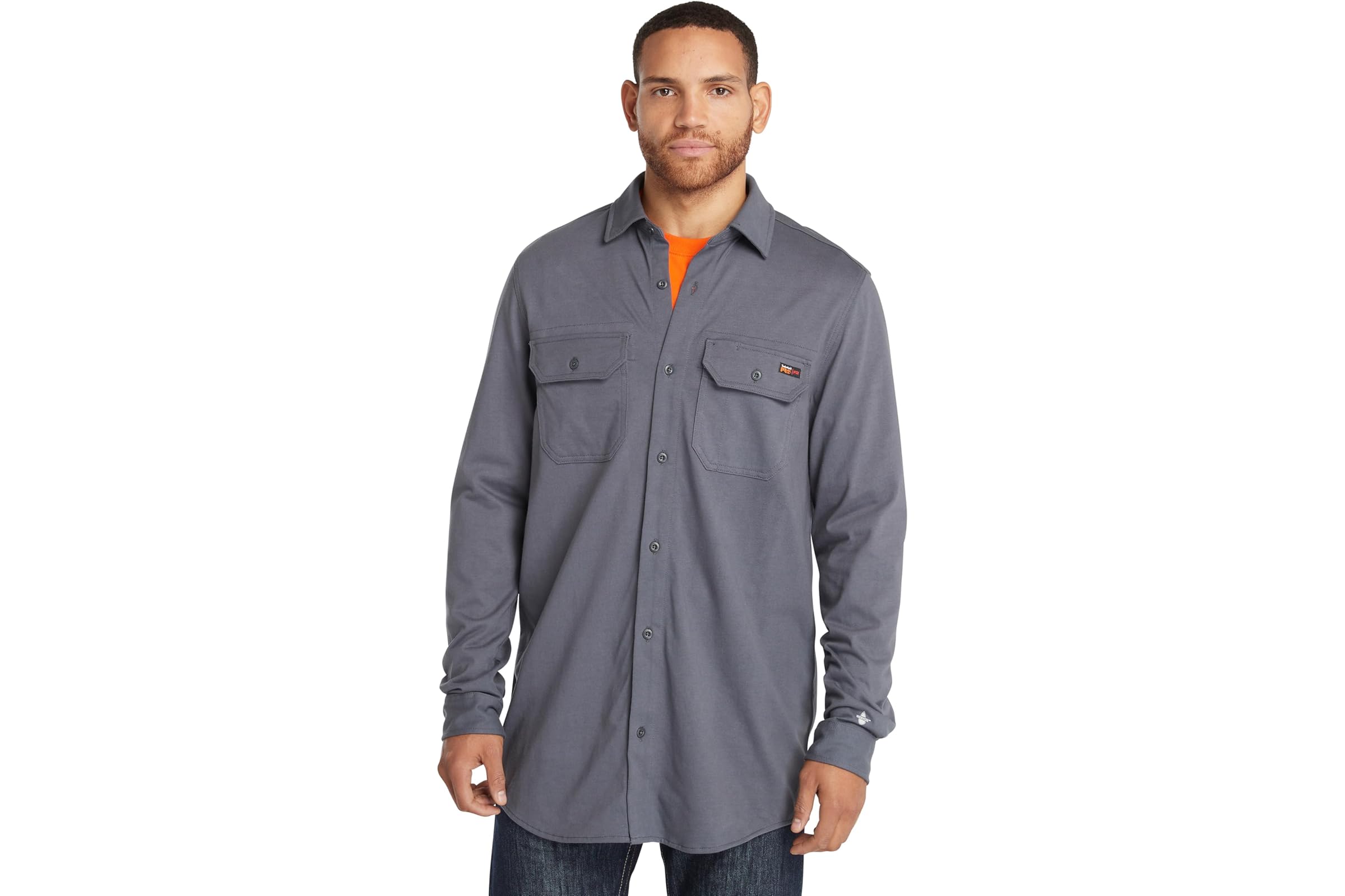 Timberland PRO FR Cotton Core Button Front Shirt