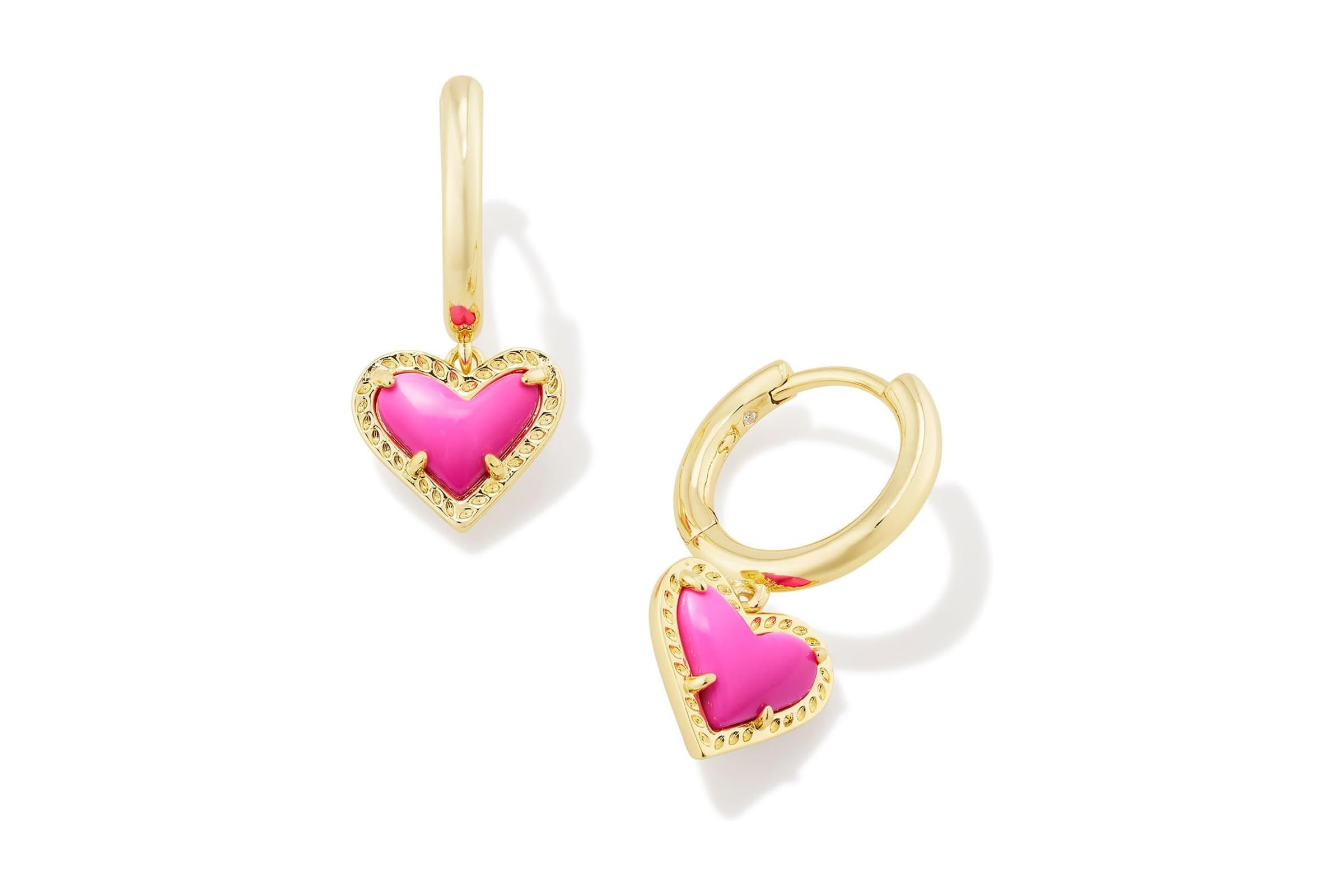 Kendra Scott Ari Heart Huggie Earrings