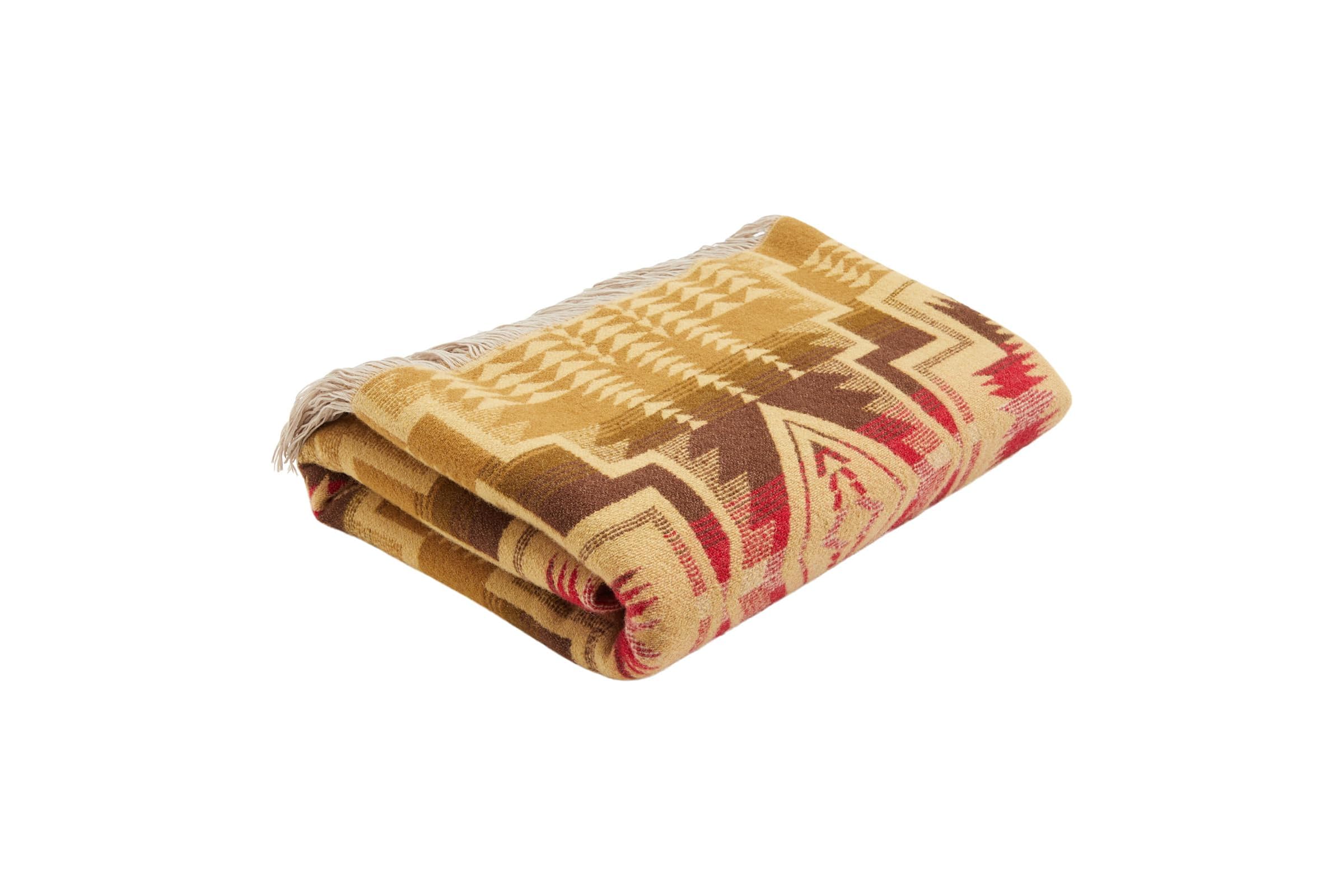 Pendleton Fringed Jacquard Throw Blanket