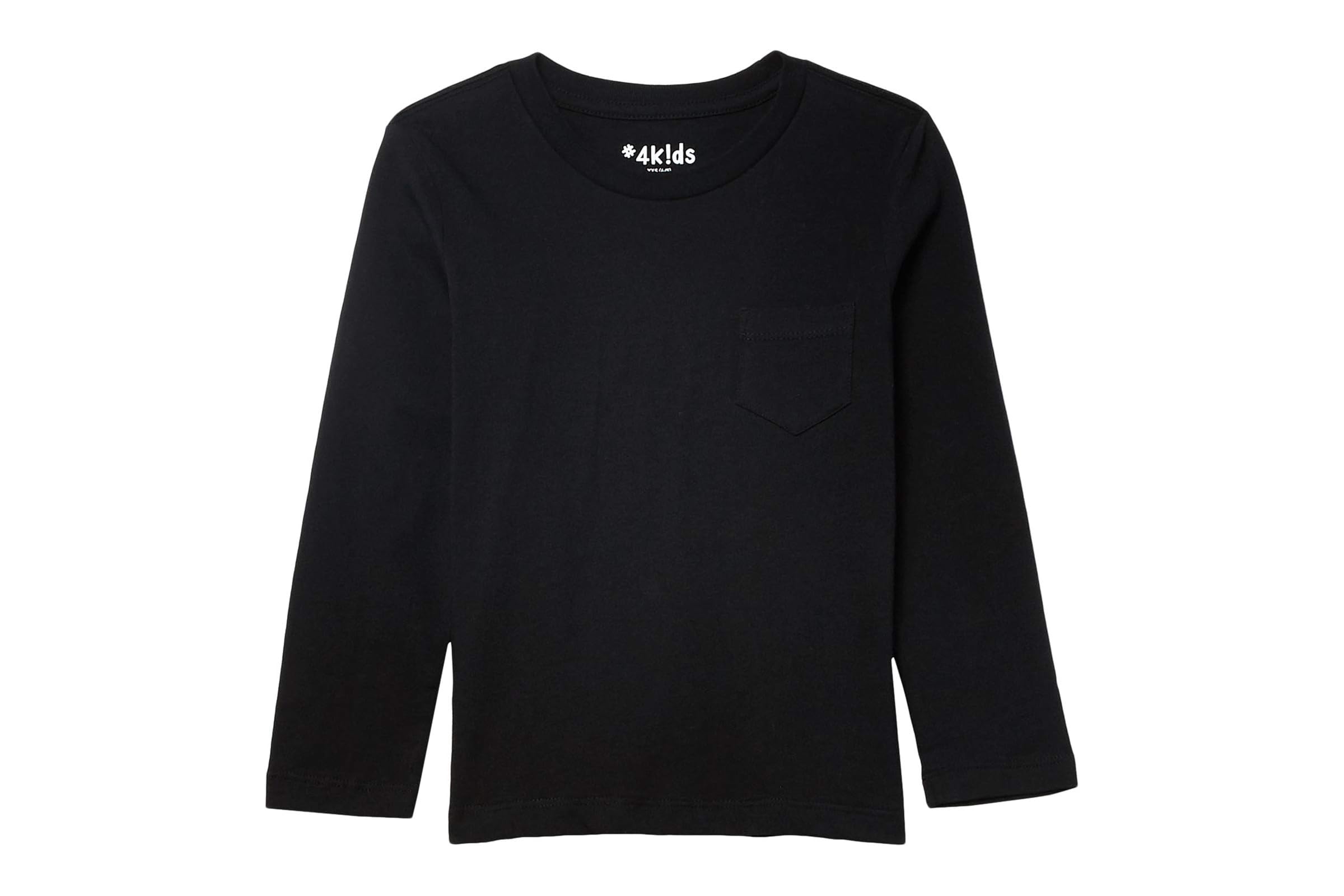 4kids Essential Pocket Long Sleeve T-Shirt (Little Kids/Big Kids)