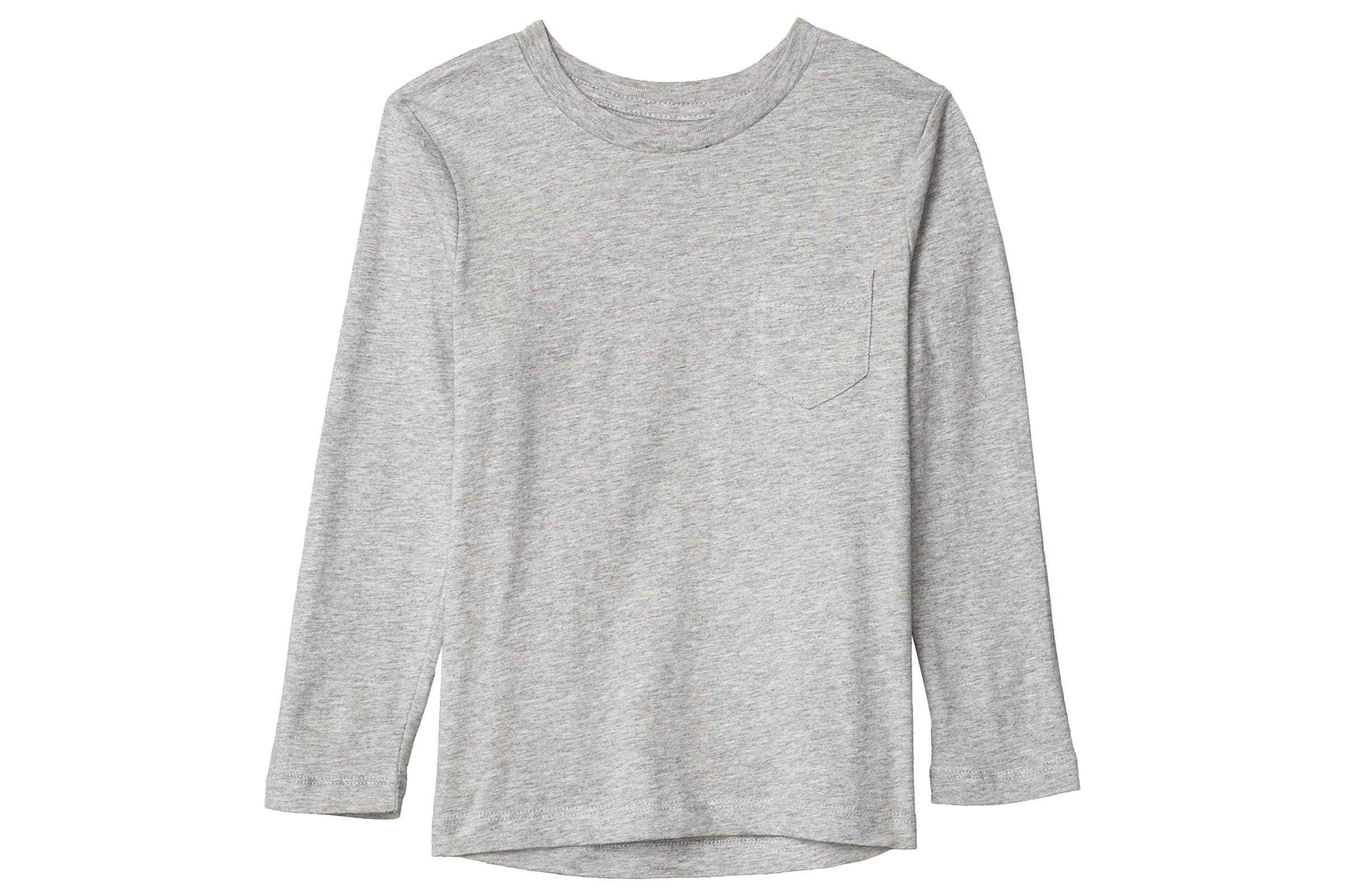 4kids Essential Pocket Long Sleeve T-Shirt (Little Kids/Big Kids)