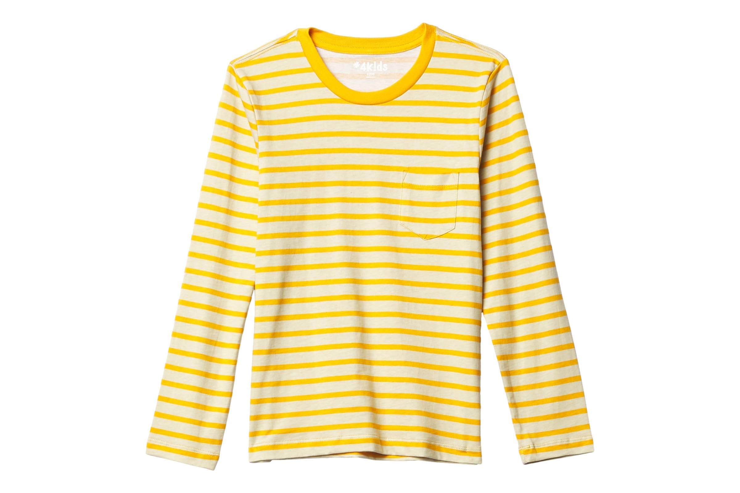 4kids Essential Pocket Long Sleeve T-Shirt (Little Kids/Big Kids)