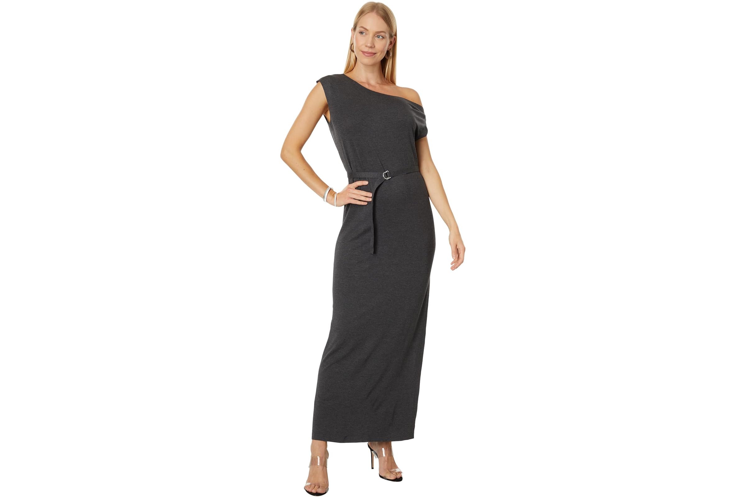 Norma Kamali Drop Shoulder Gown