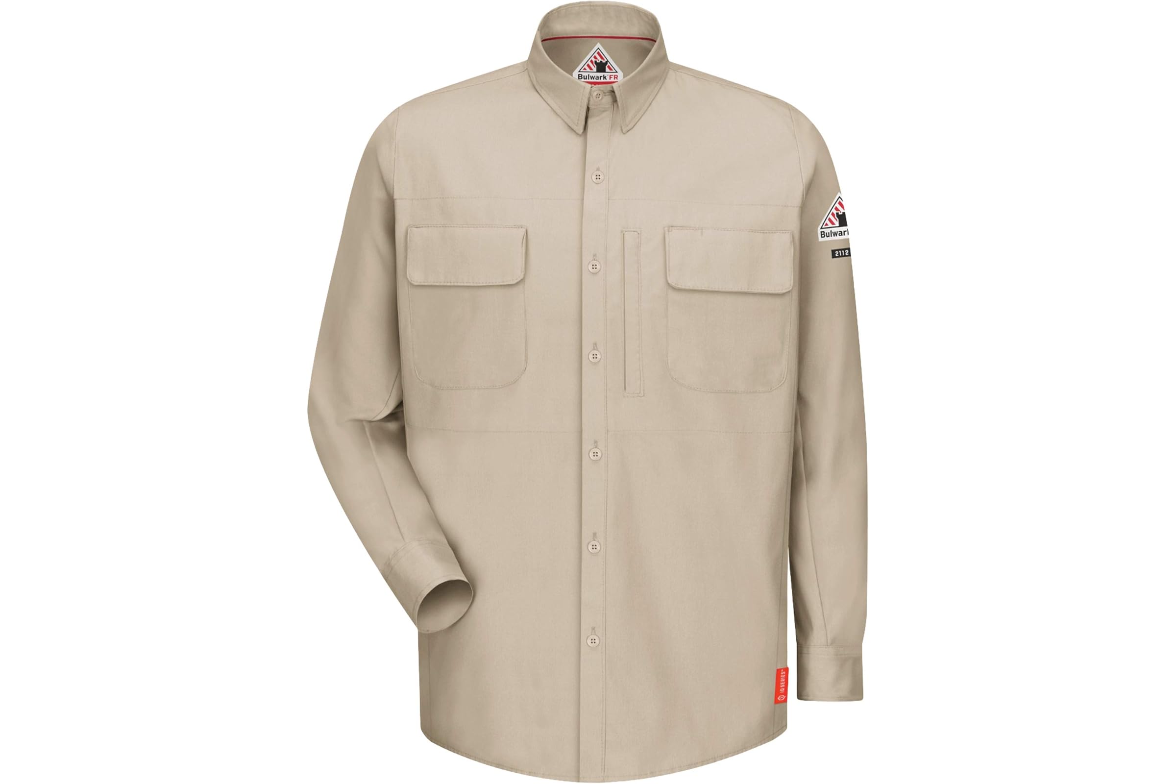 Bulwark FR iQ Series Comfort Woven Long Sleeve Patch Pocket Shirt