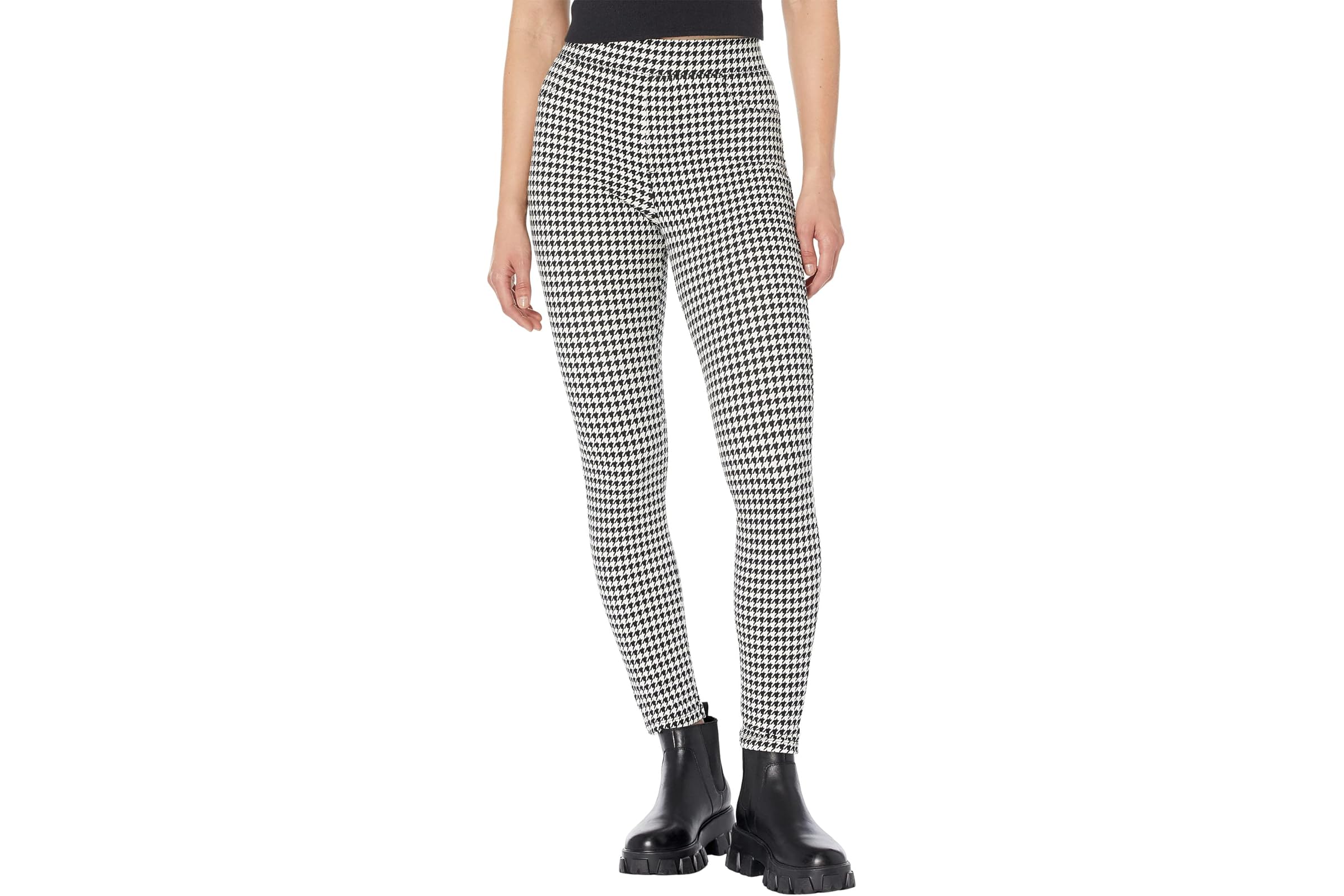 Sanctuary Runway Ponte Leggings With Functional Pockets In Cambridge Plaid 8990₽