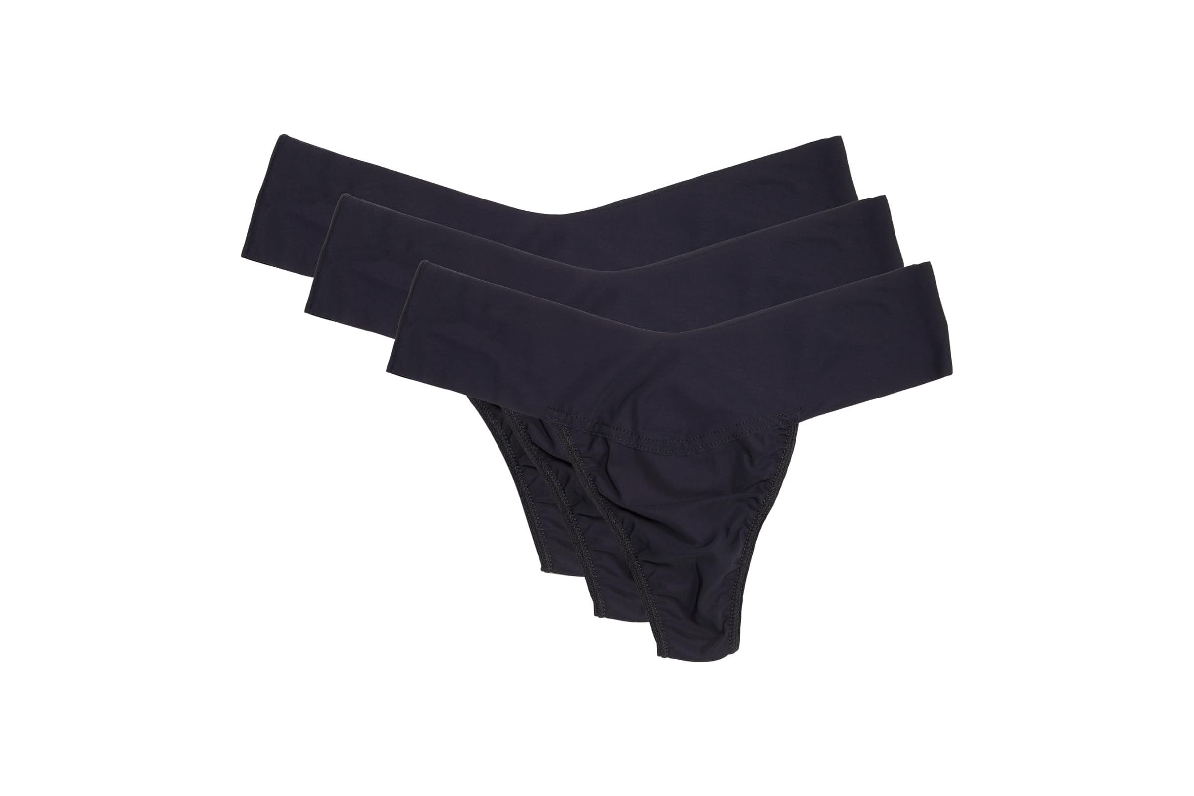 Hanky Panky Breathe Natural Thong 3-Pack