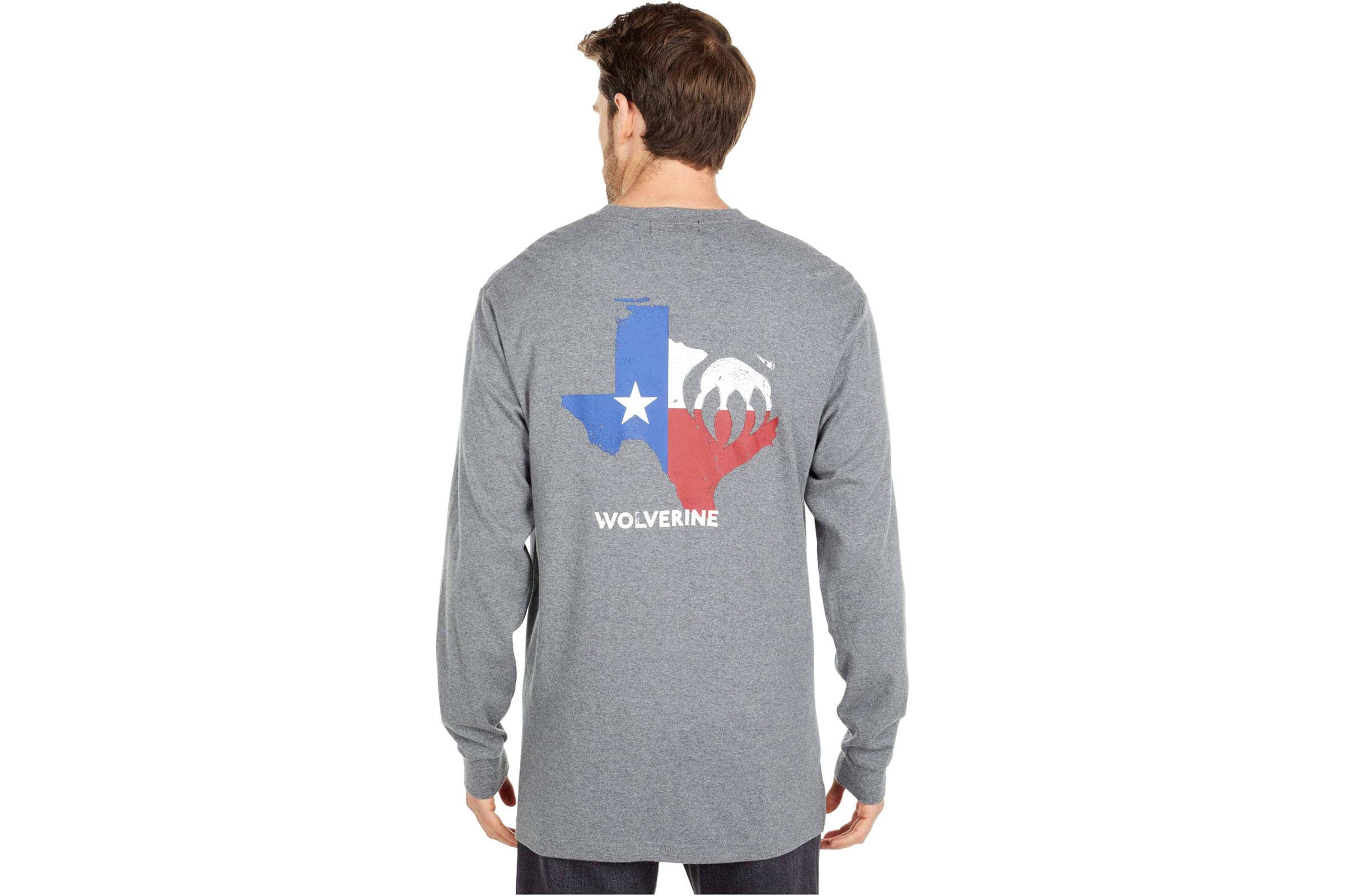 Wolverine FR Flame Resistant Long Sleeve Graphic Tee - Texas 14590₽