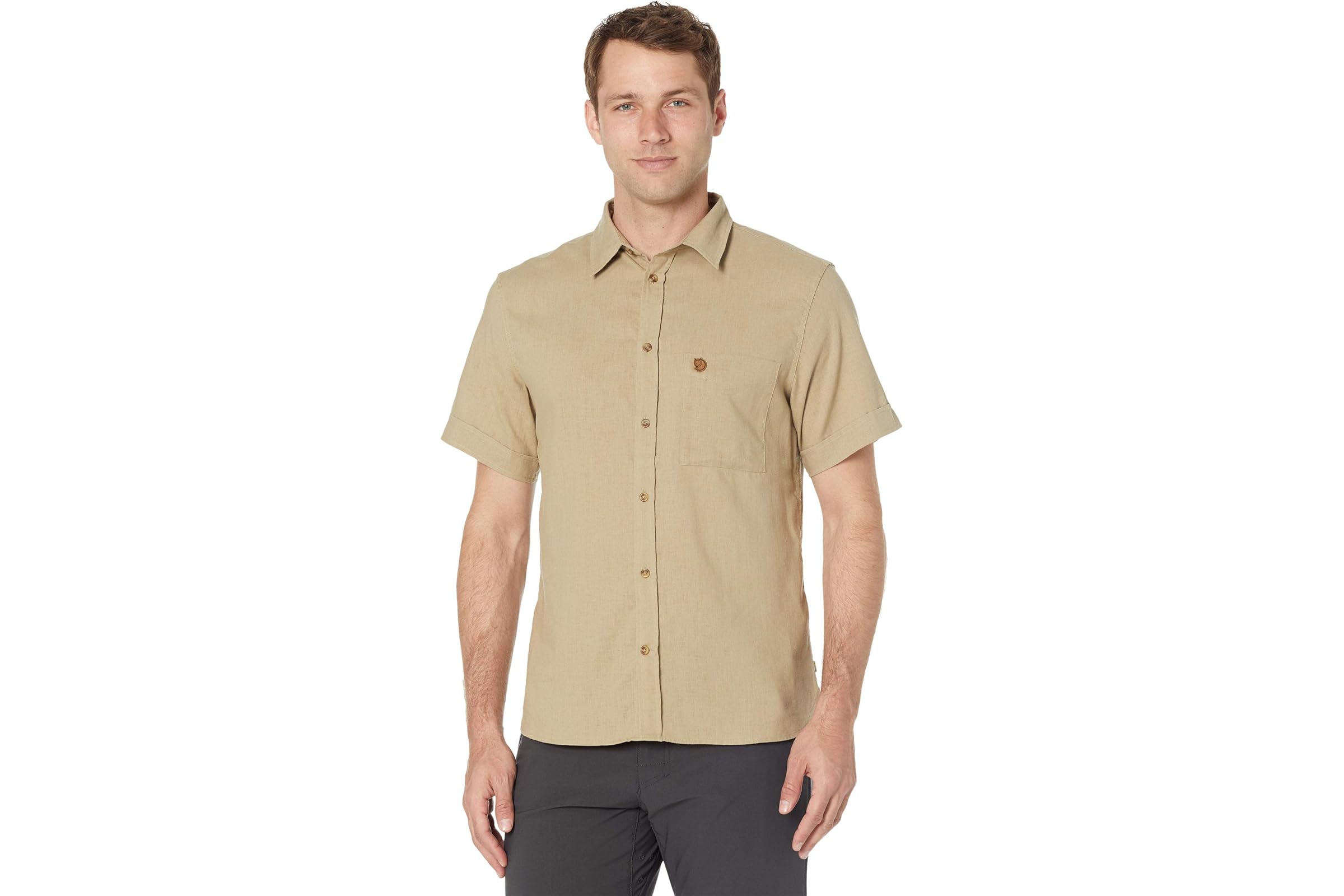 Fjallraven Ovik Travel Short Sleeve Shirt