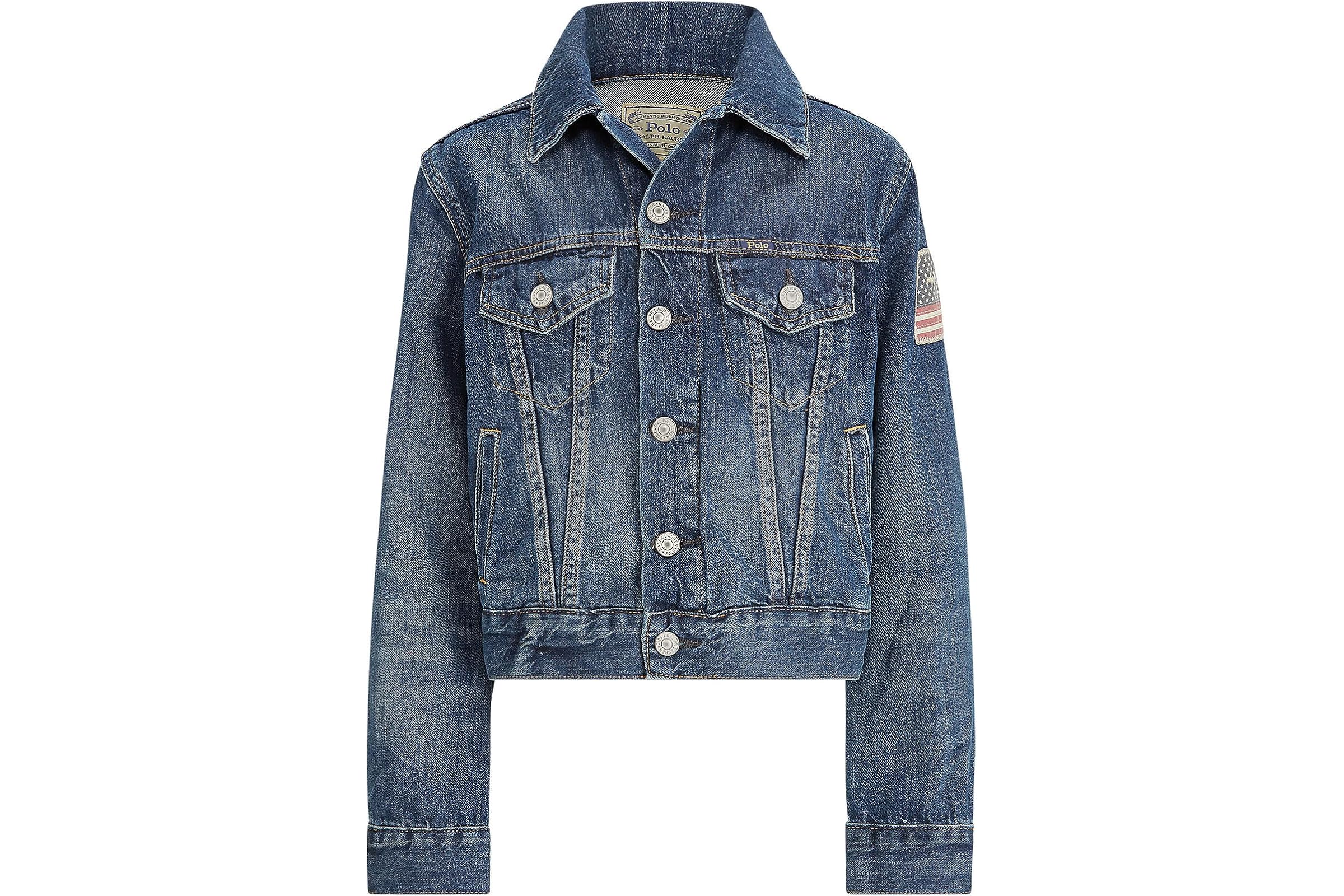 Polo Ralph Lauren Kids Cotton Denim Trucker Jacket (Big Kids)