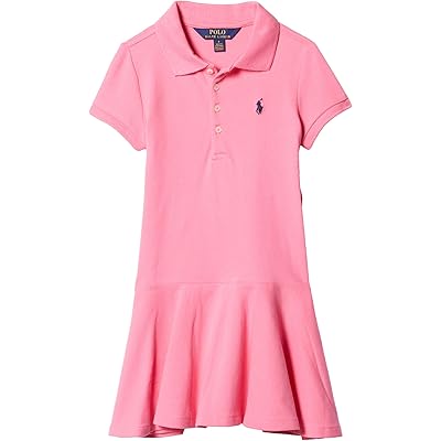 Платье Polo Ralph Lauren Kids Short Sleeve Polo Dress (Little Kids)