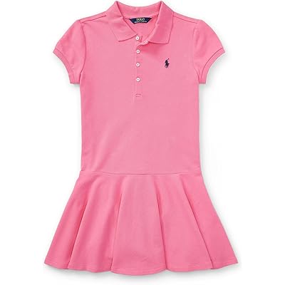 Платье Polo Ralph Lauren Kids Short-Sleeve Polo Dress (Big Kids)