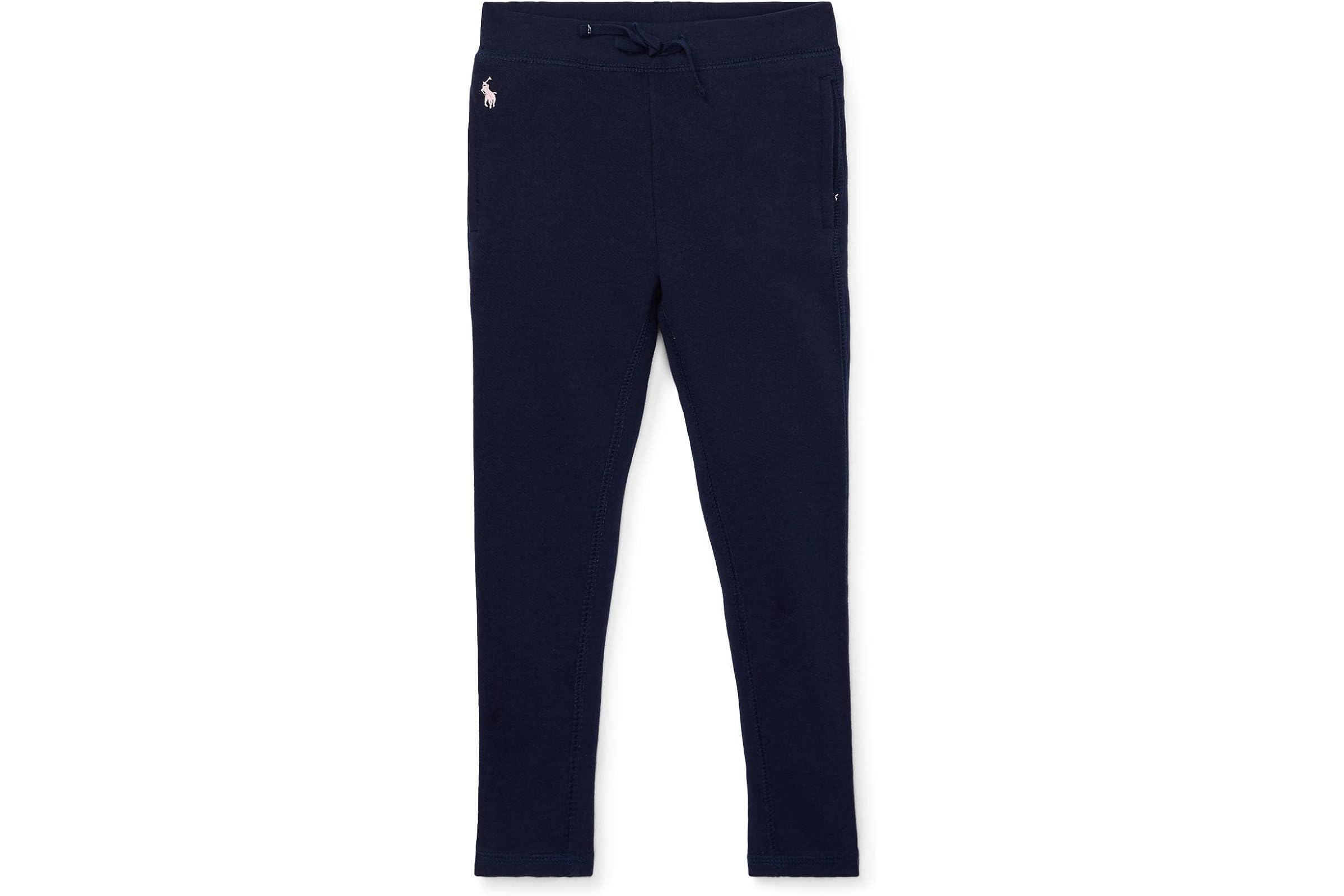 Polo Ralph Lauren Kids French Terry Leggings (Little Kids)