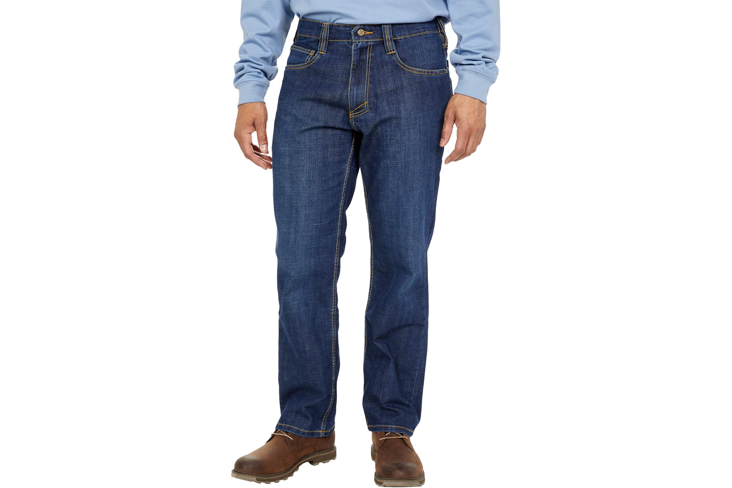 5.11 Tactical Defender-Flex Jeans Straight in Stone Wash Indigo