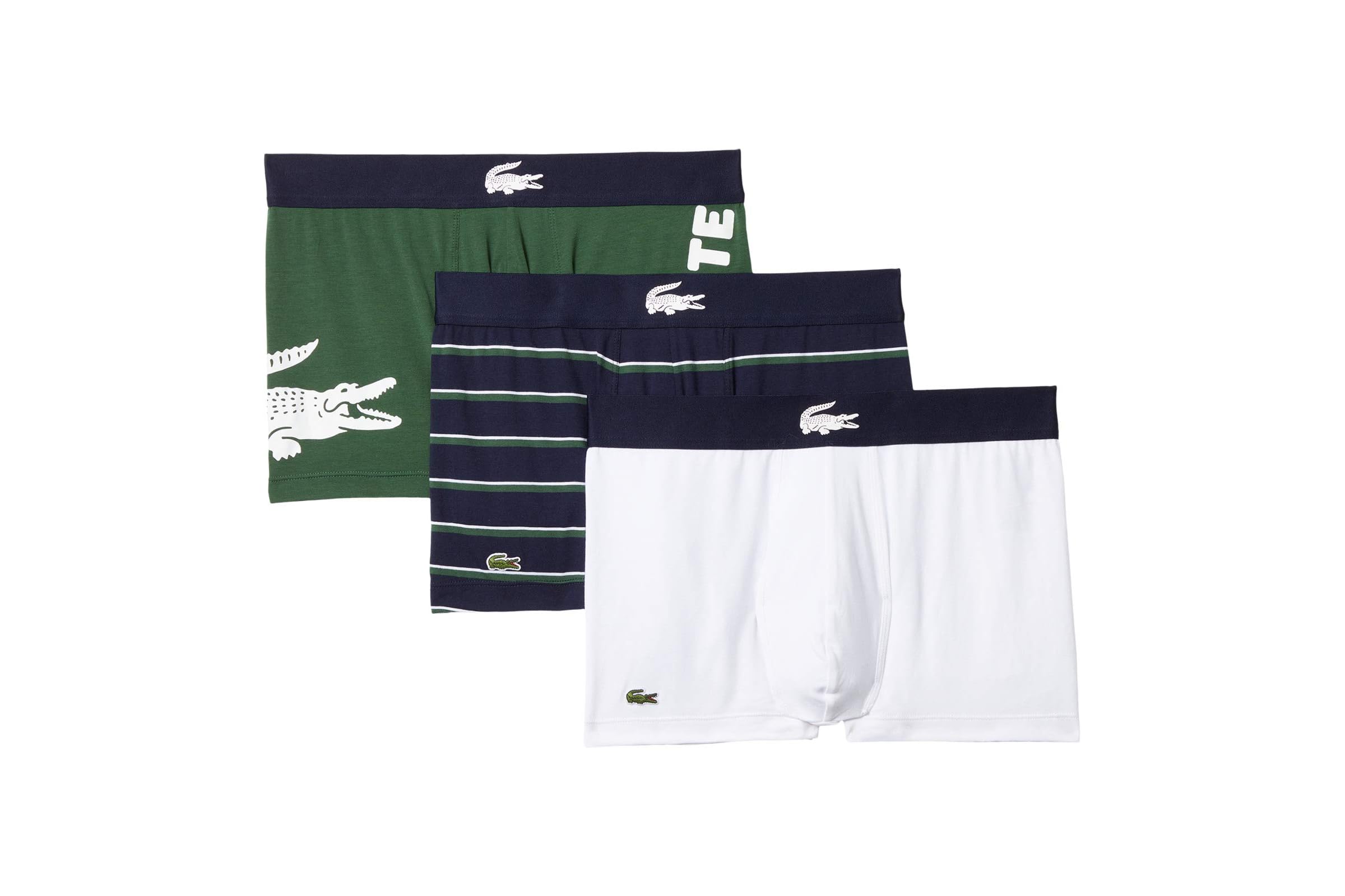 Lacoste Trunks 3-Pack Big Croc On Side 8990₽