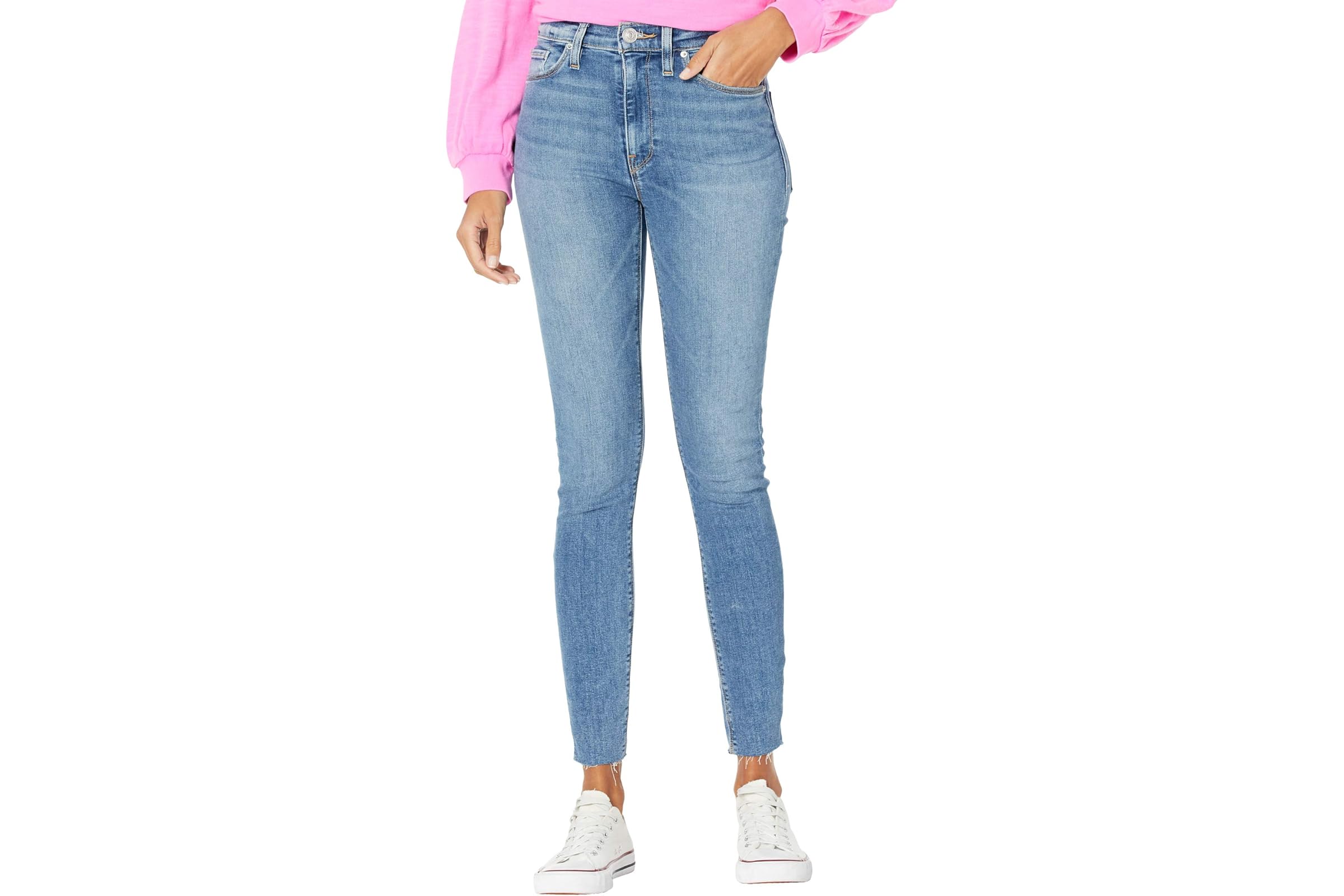 Hudson Jeans Barbara High-Rise Super Skinny in Brighton