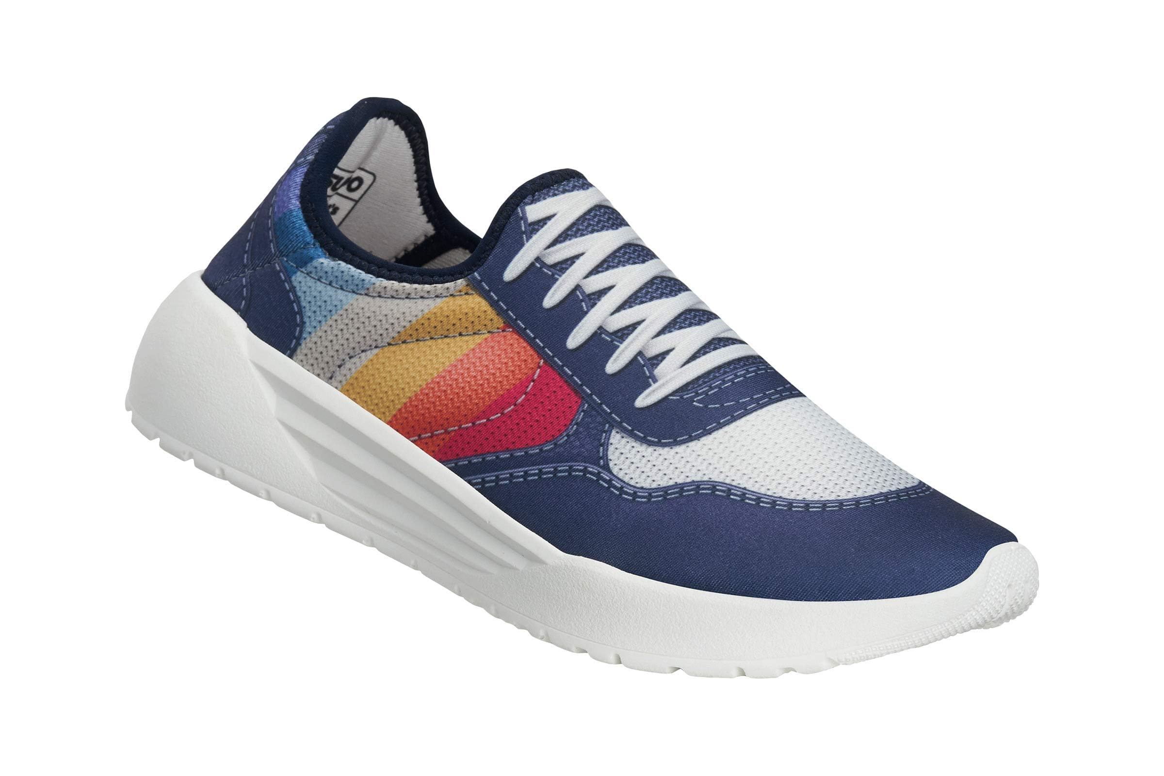 Psudo Slip on Court Sneakers