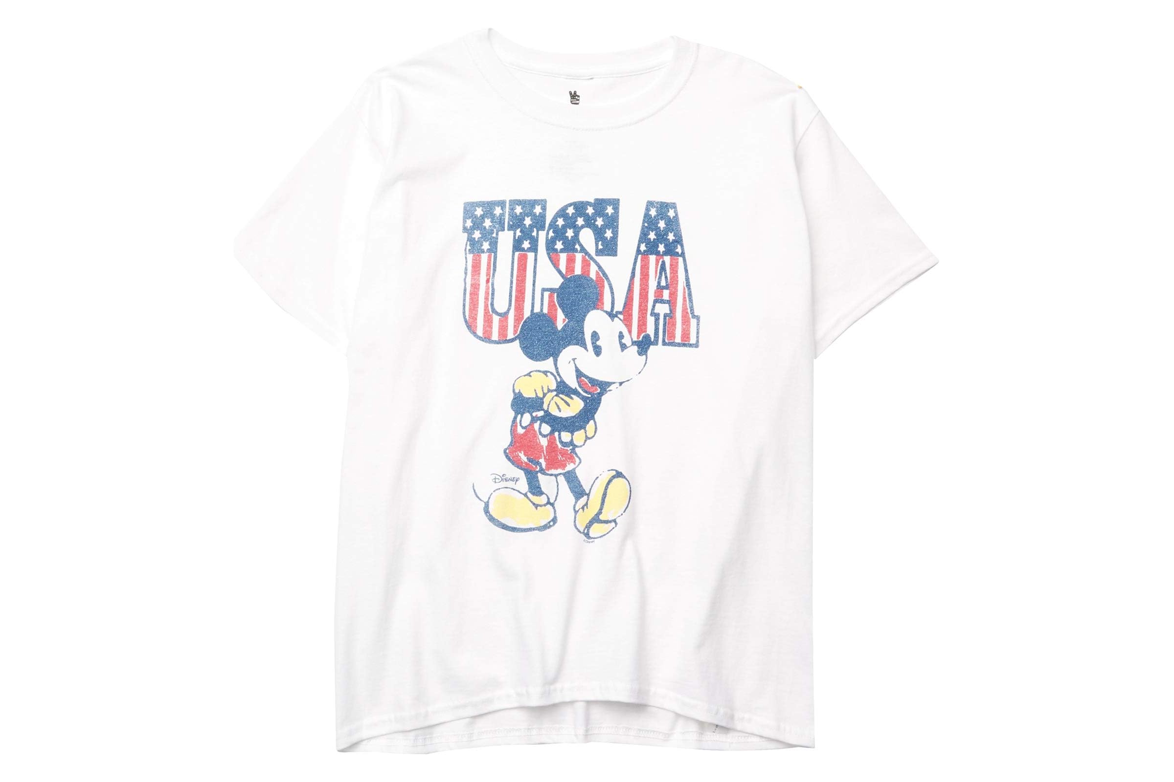 Junk Food Kids Mickey Mouse USA T-Shirt (Big Kids)