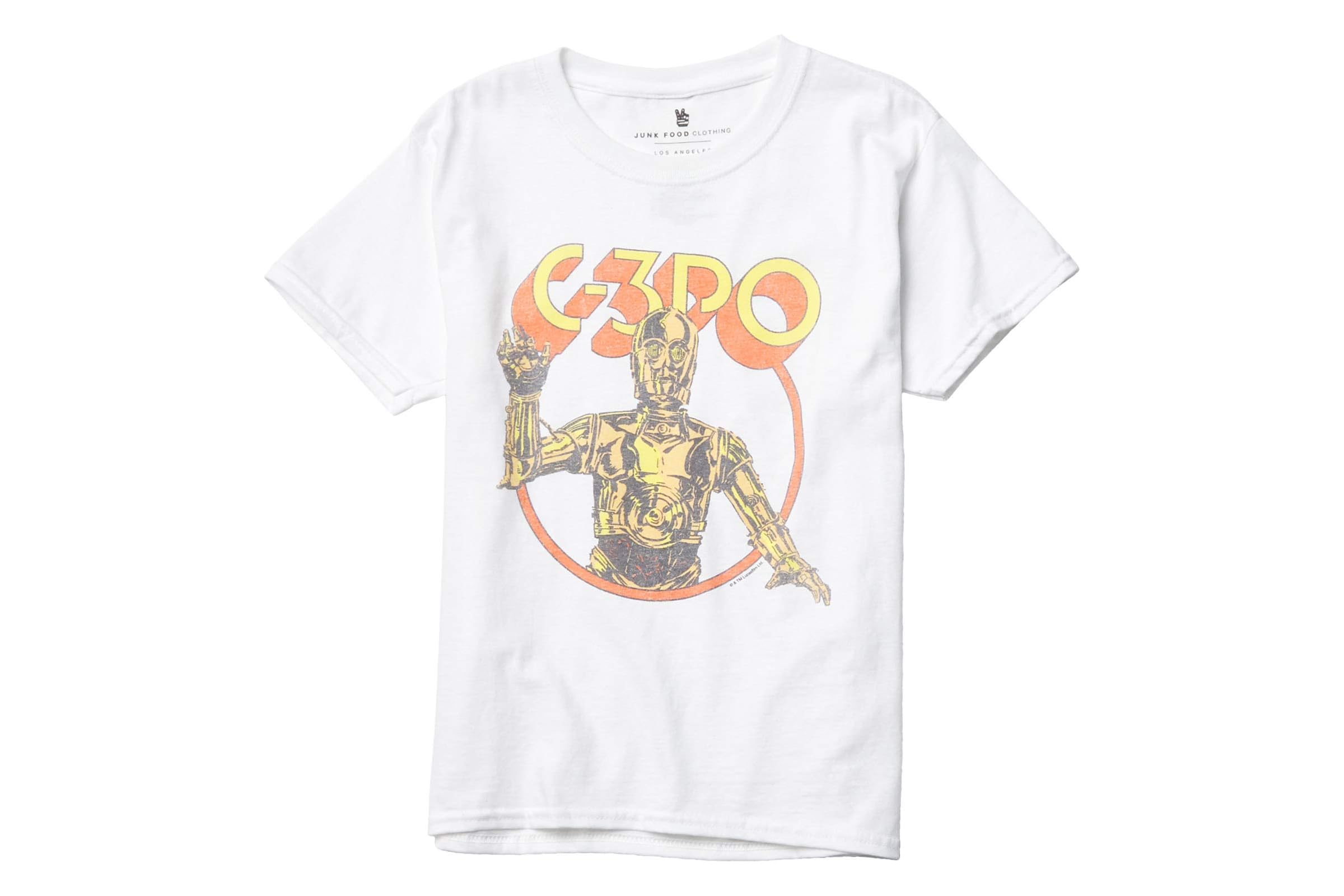 Junk Food Kids Star Wars C-3PO T-Shirt (Big Kids)