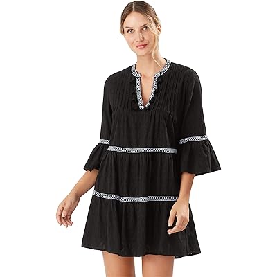 Купальник Tommy Bahama Cotton Clip Embellished Tier Dress