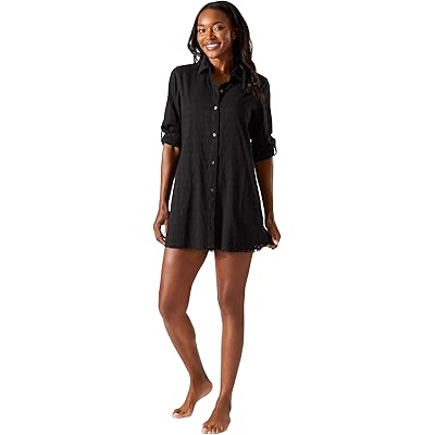 Купальник Tommy Bahama Cotton Clip Jacquard Boyfriend Shirt