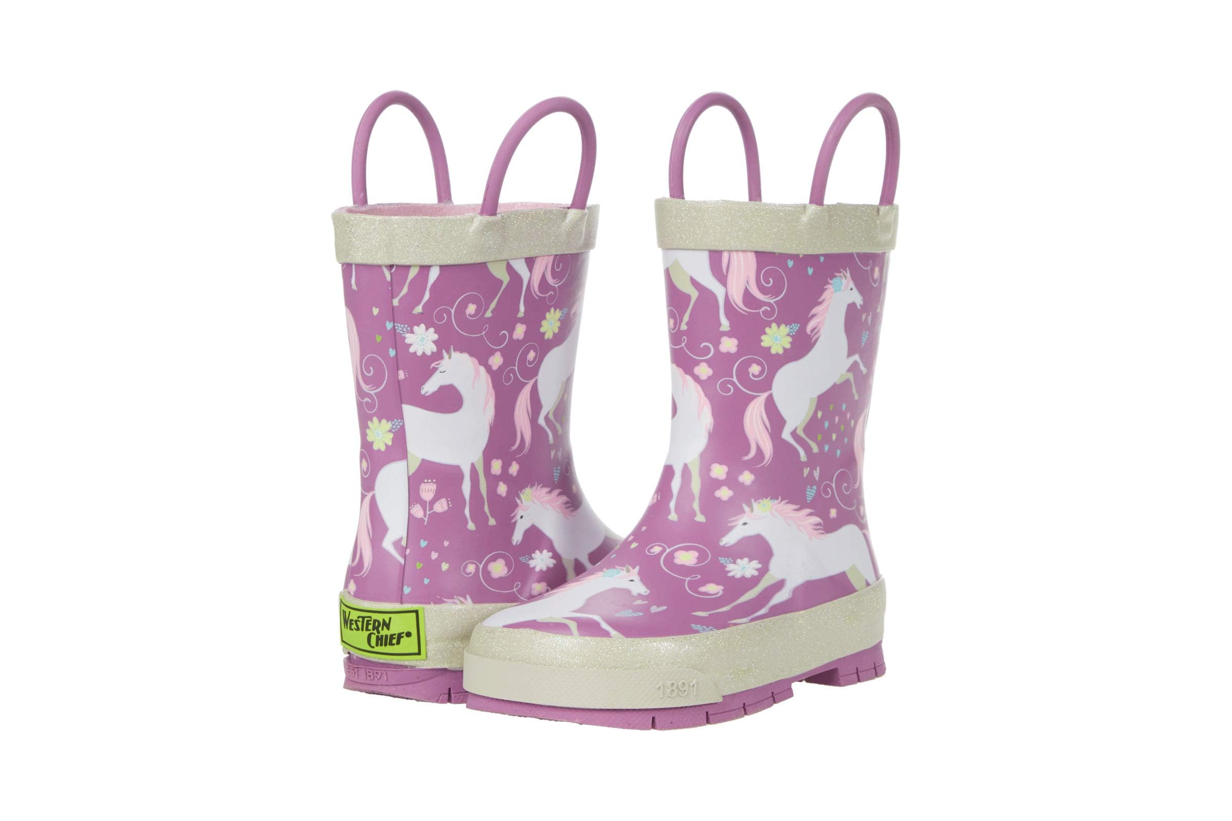 Western Chief Kids Fancy Horse Rain Boots (Toddler/Little Kid/Big Kid)