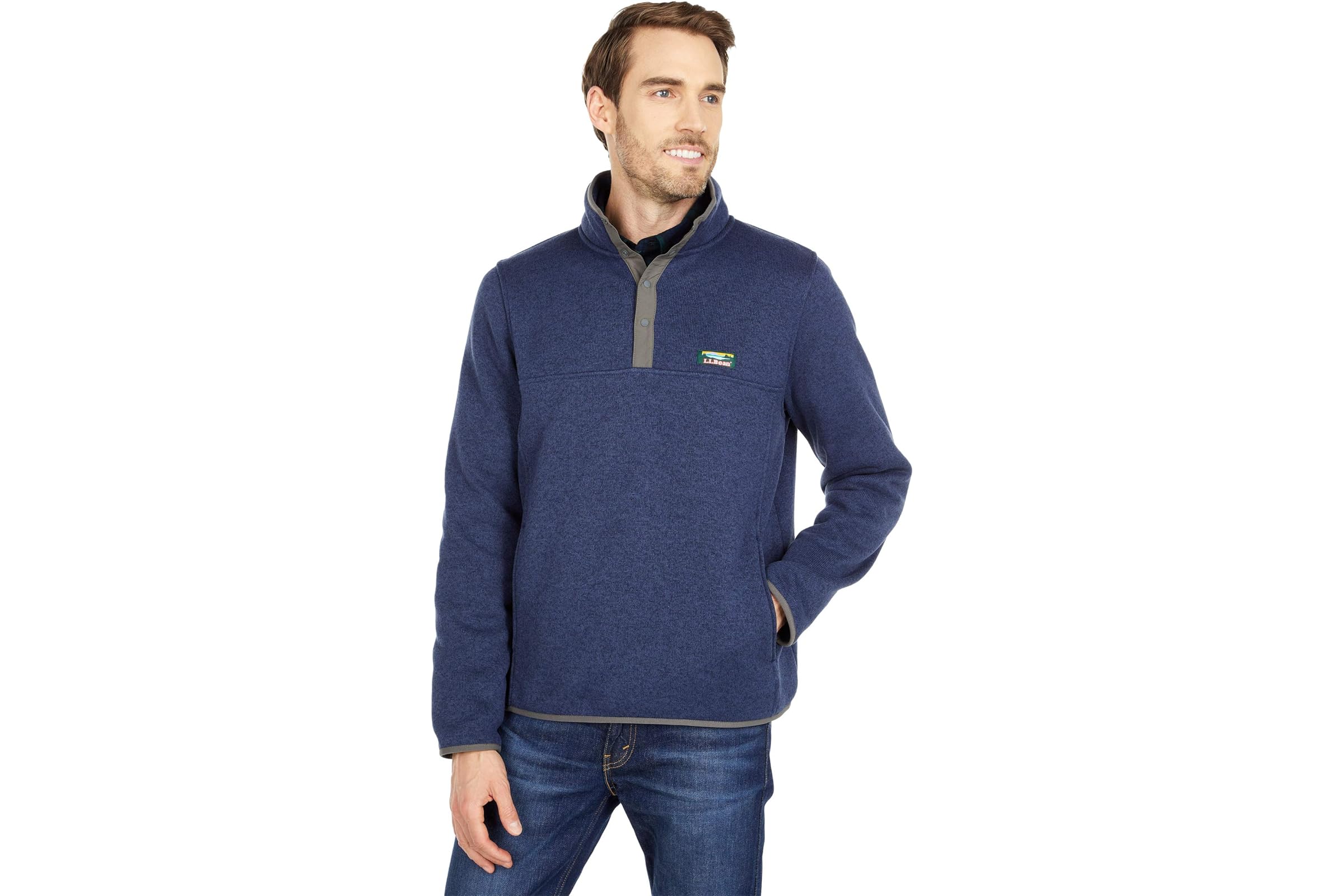 L.L.Bean Sweater Fleece Pullover