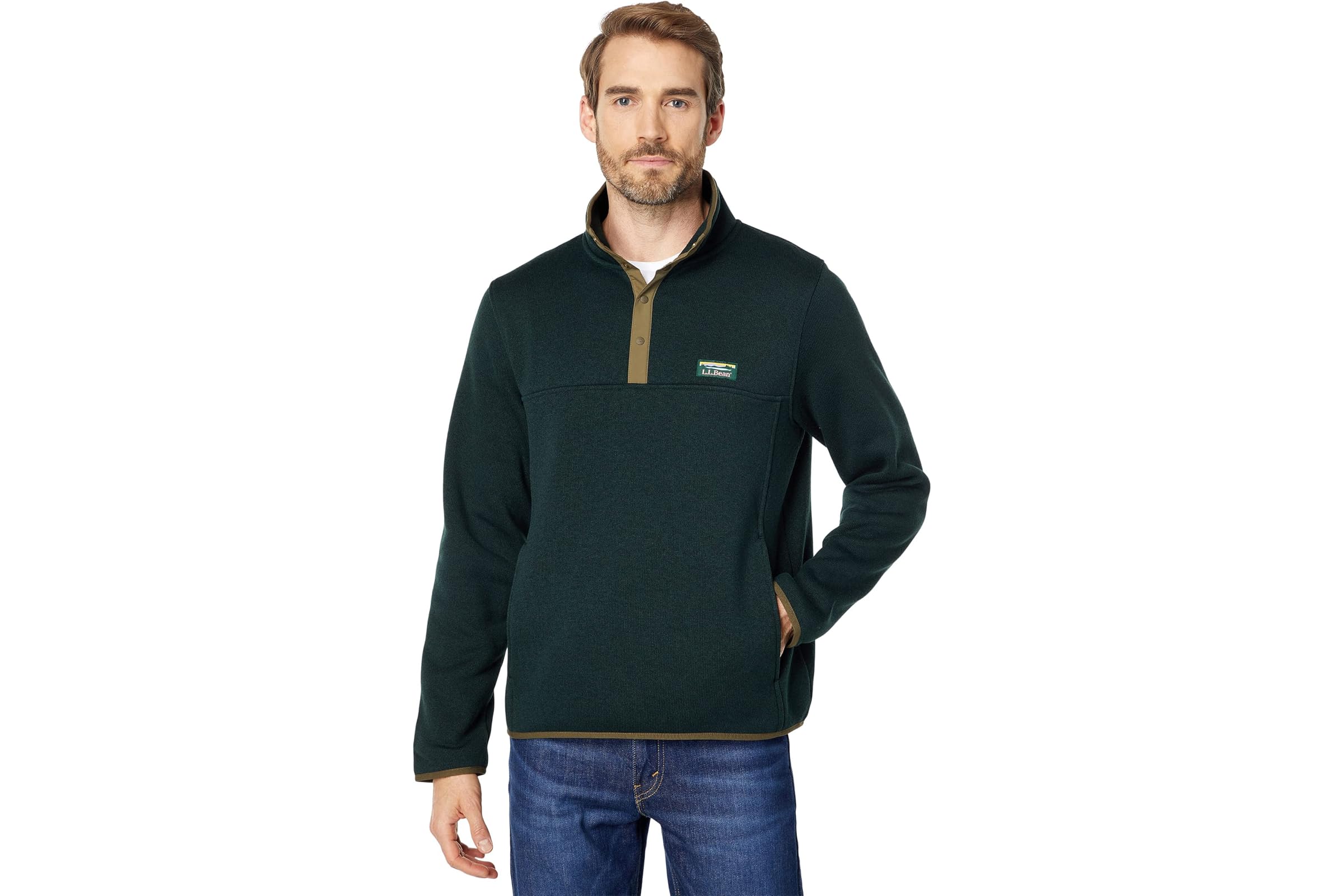 L.L.Bean Sweater Fleece Pullover