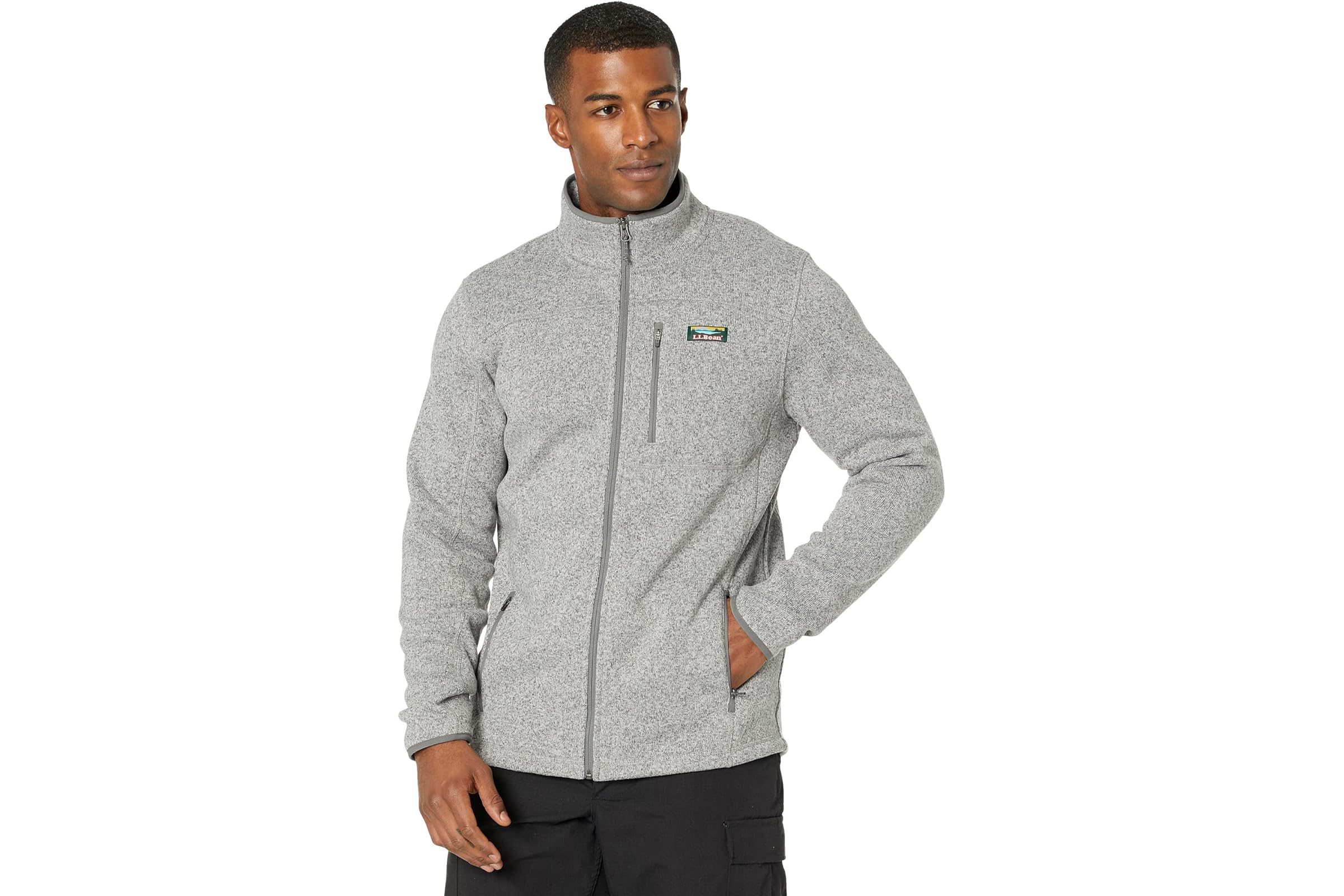 L.L.Bean Sweater Fleece Full Zip Jacket - Tall