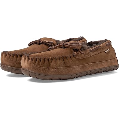 L.L.Bean Wicked Good Moccasins chocolate brown