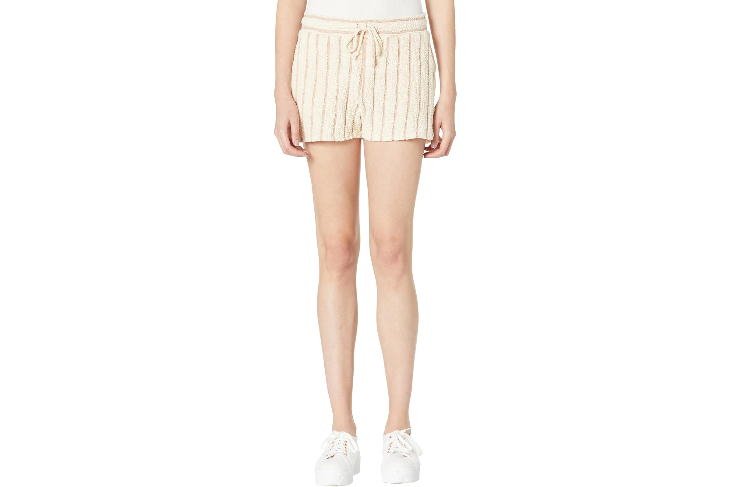 Faherty Stripe Terry Shorts