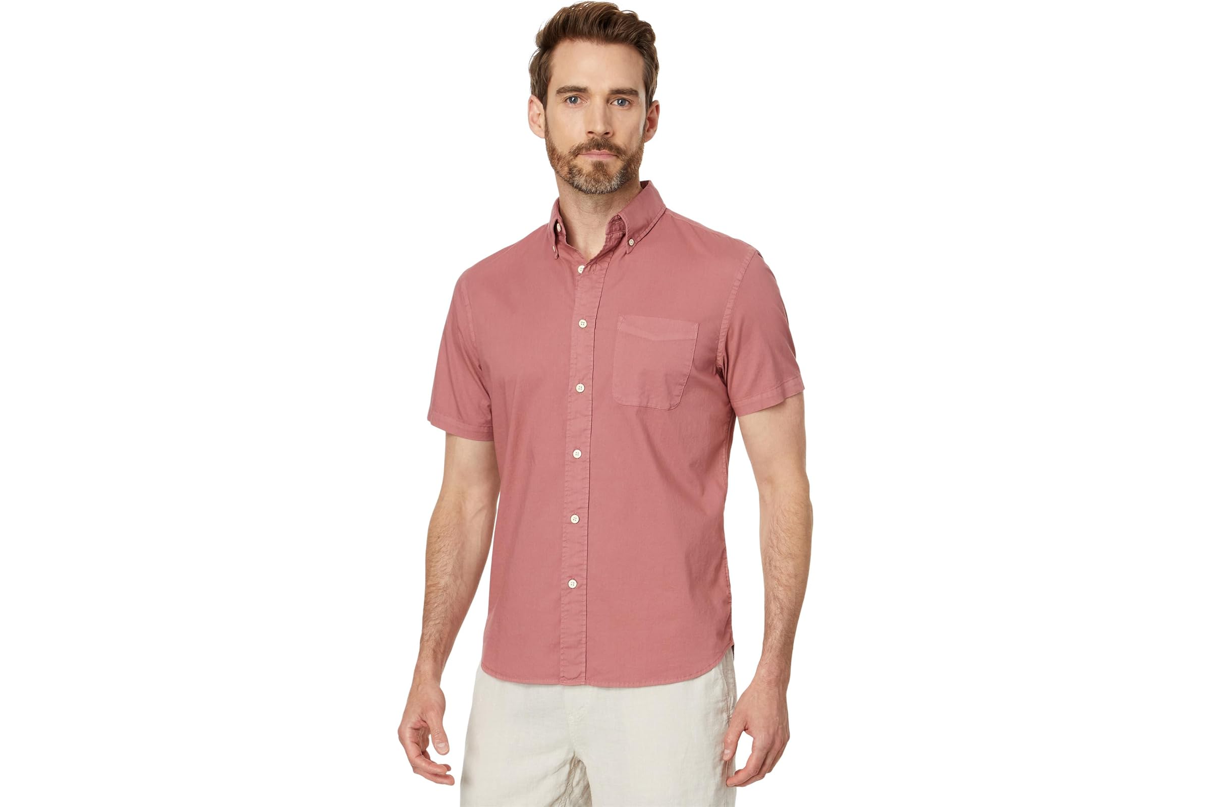 Faherty Short Sleeve Stretch Playa Shirt