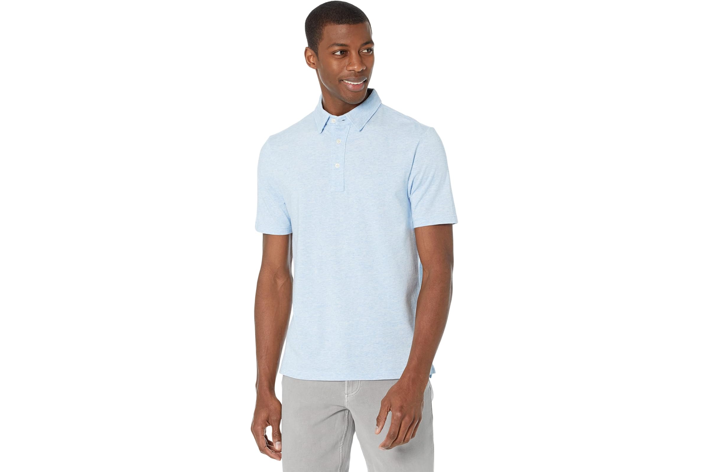 Faherty Movement Short Sleeve Polo