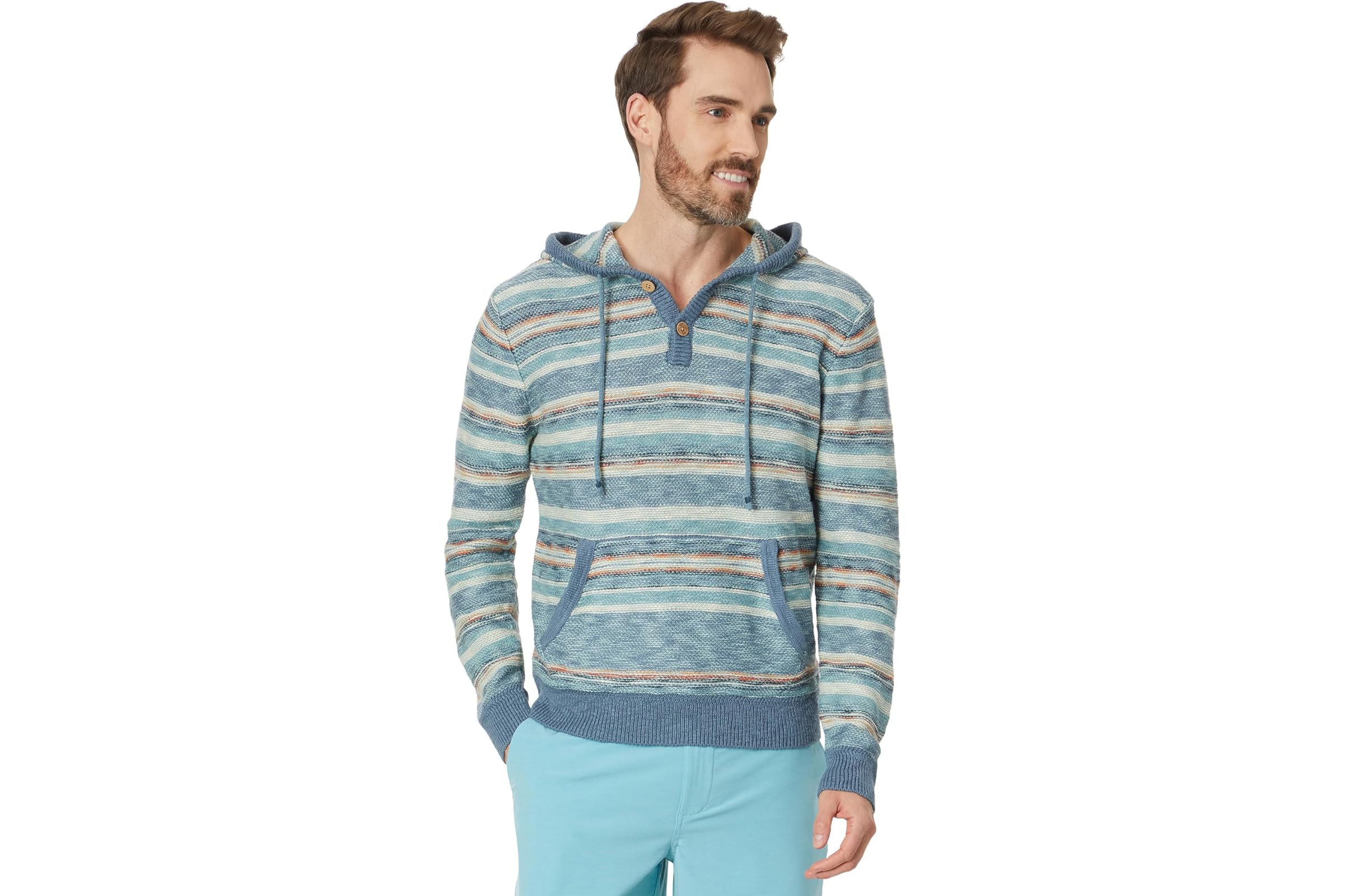 Faherty Cove Sweater Hoodie