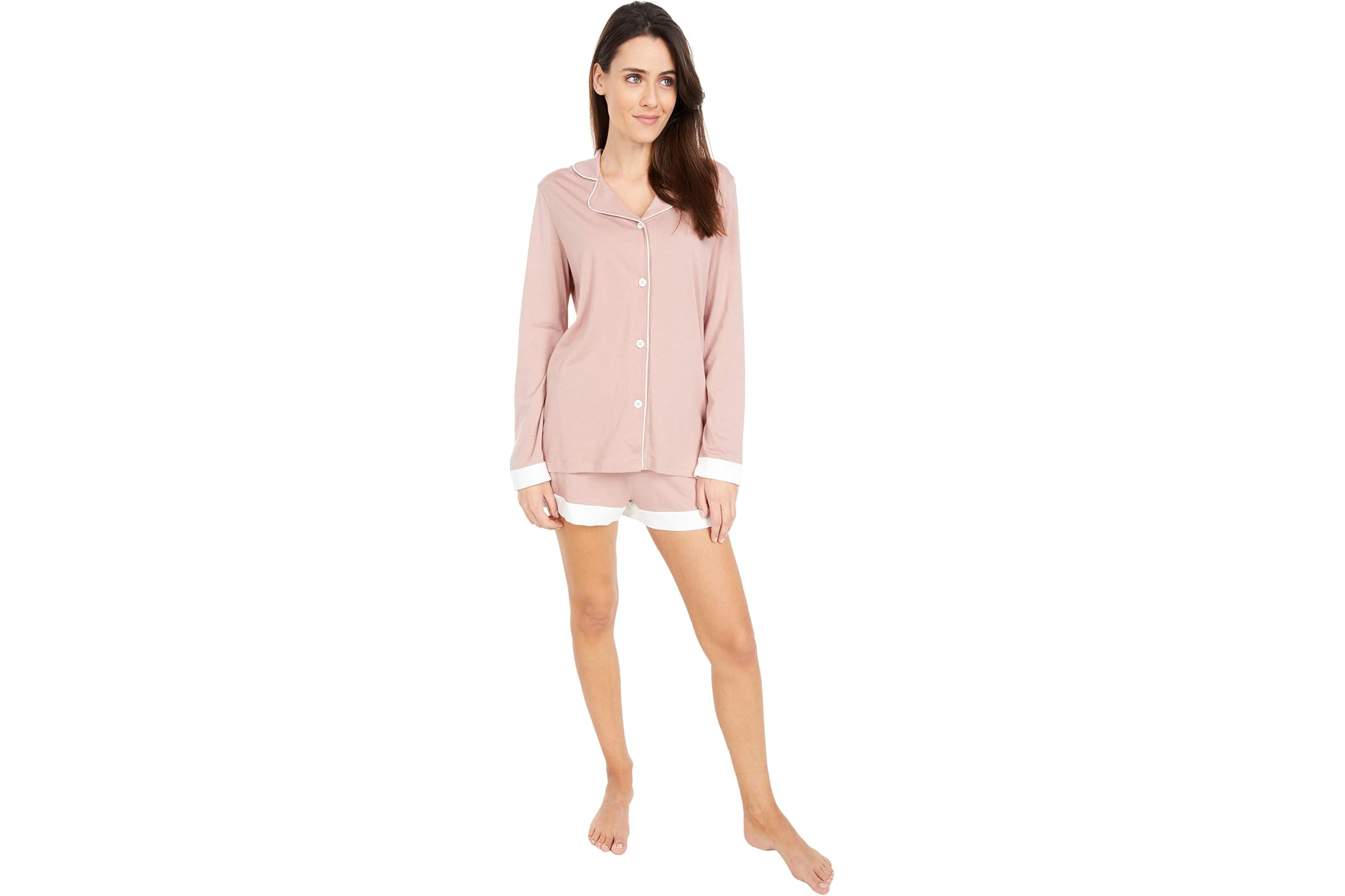 Cosabella Bella Long Sleeve Top Boxer PJ Set