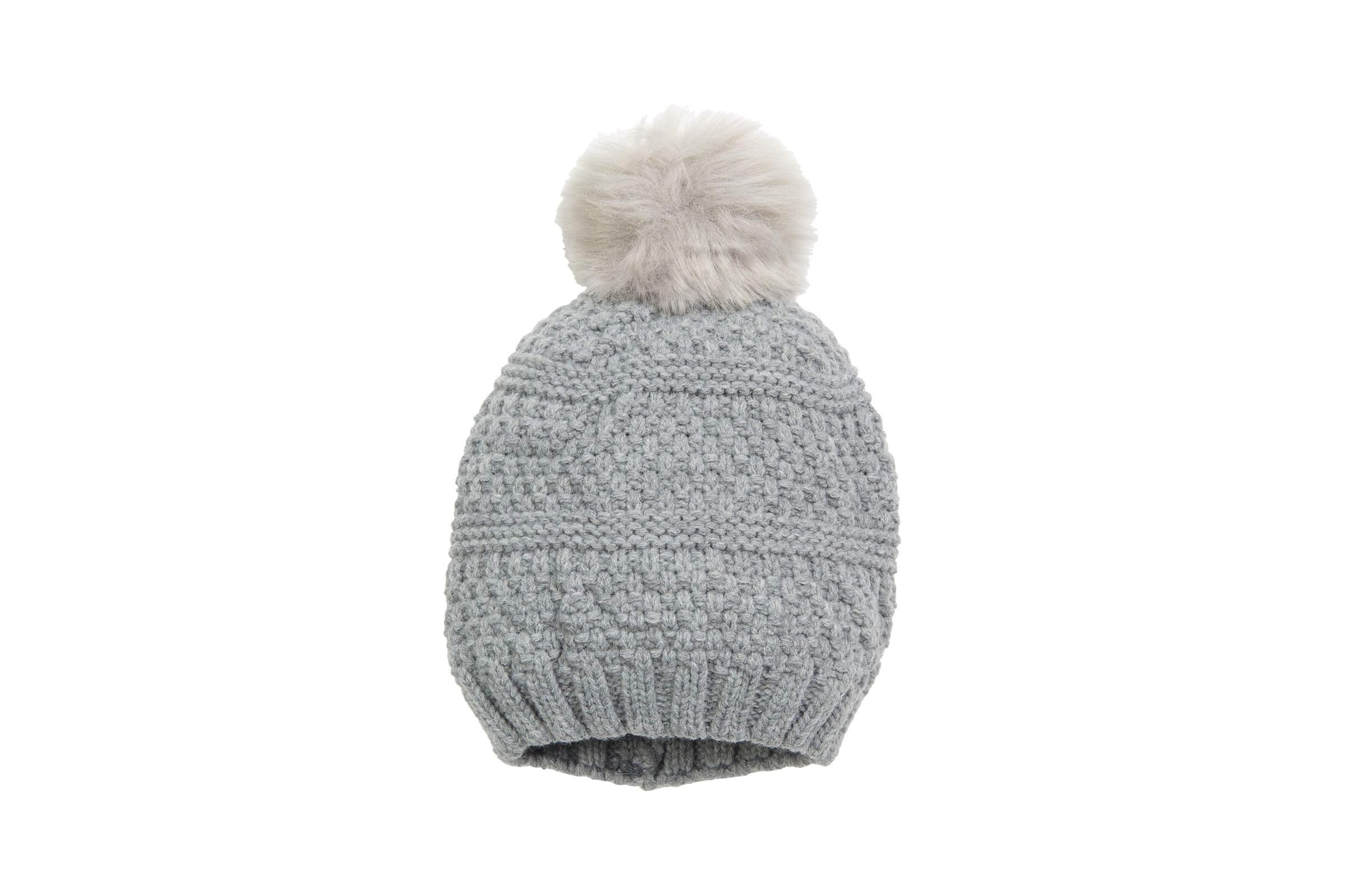 San Diego Hat Company Knit Beanie w Faux Fur Pom 3490₽