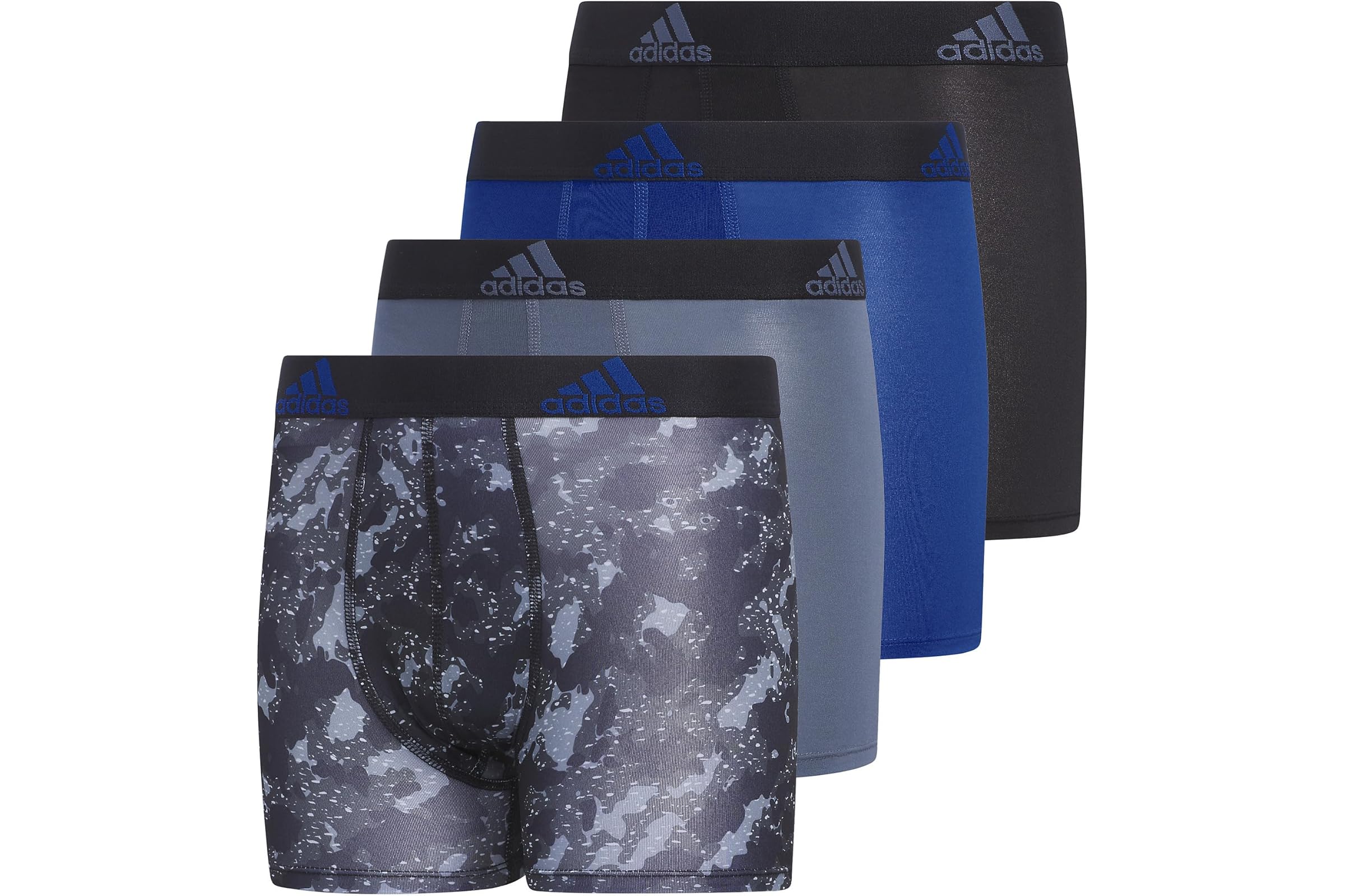 adidas Kids adidas Kids Performance Boxer Briefs Underwear 4-Pack Big Kids 4290₽