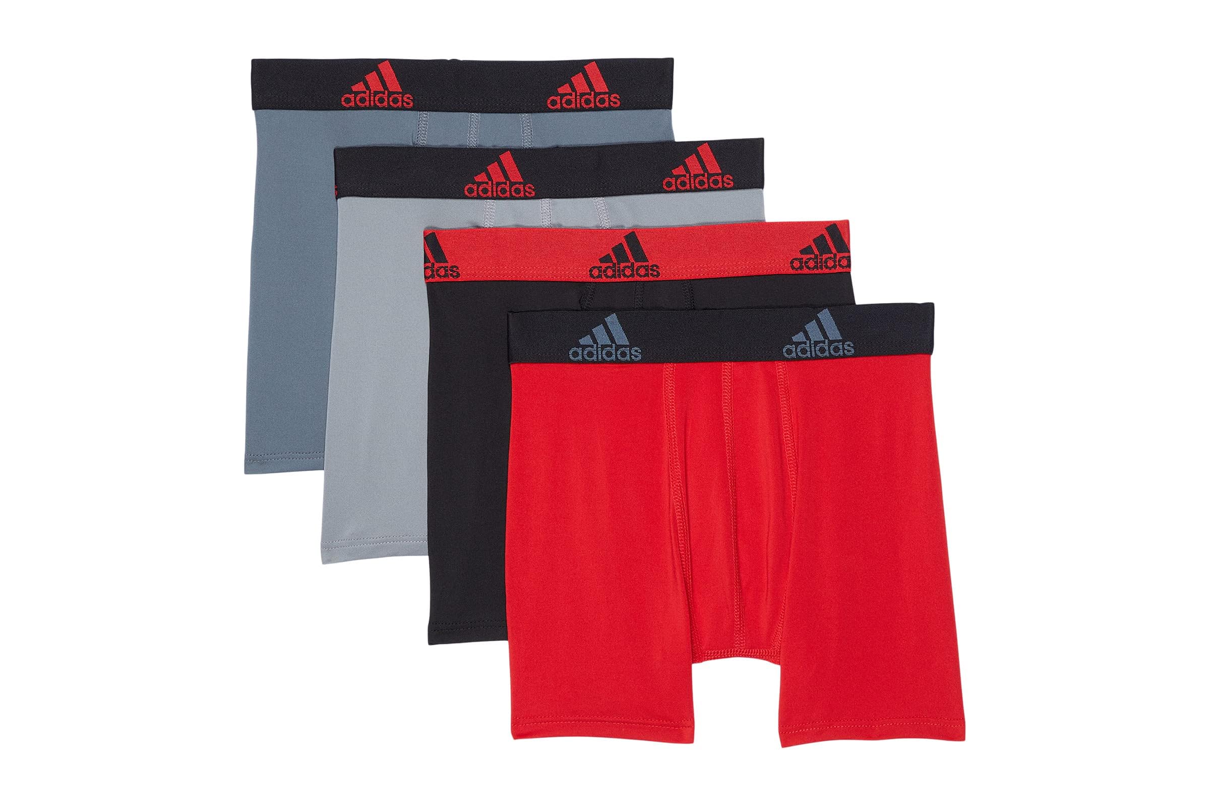 adidas Kids adidas Kids Performance Boxer Briefs Underwear 4-Pack (Big Kids)
