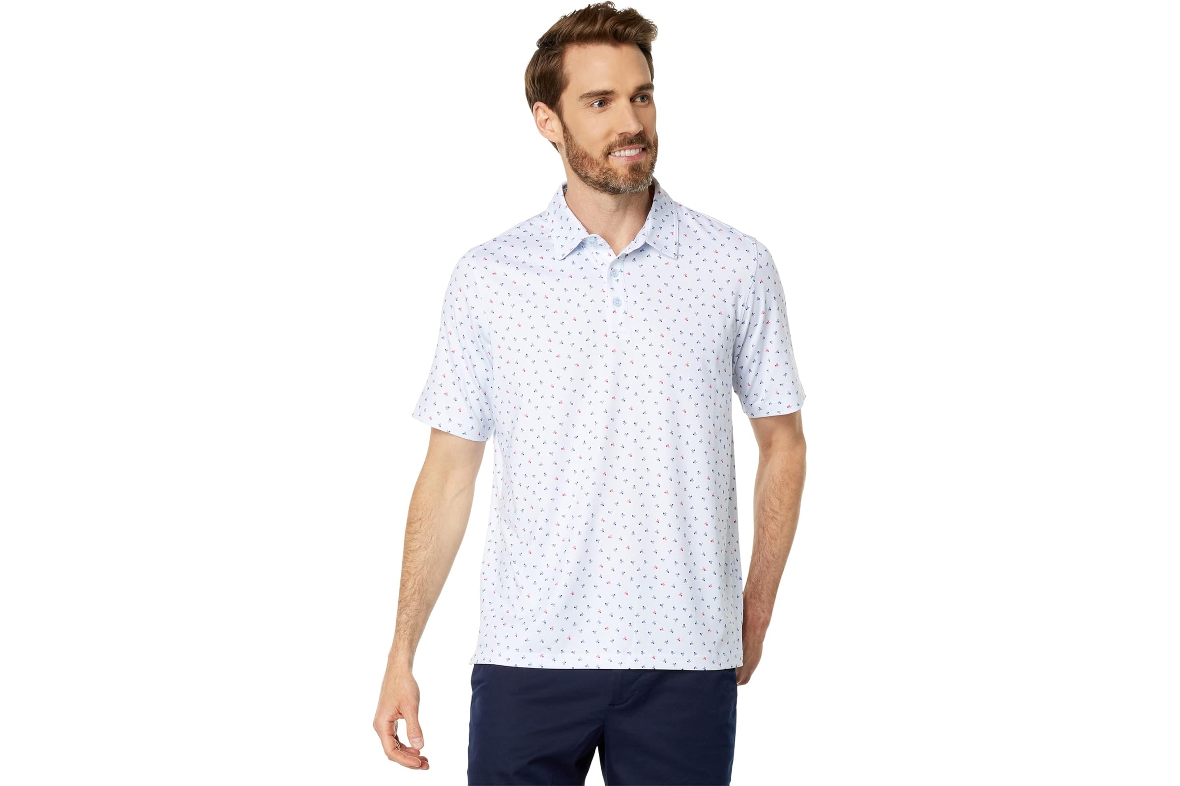 Johnston - Murphy XC4 Performance Skull Polo