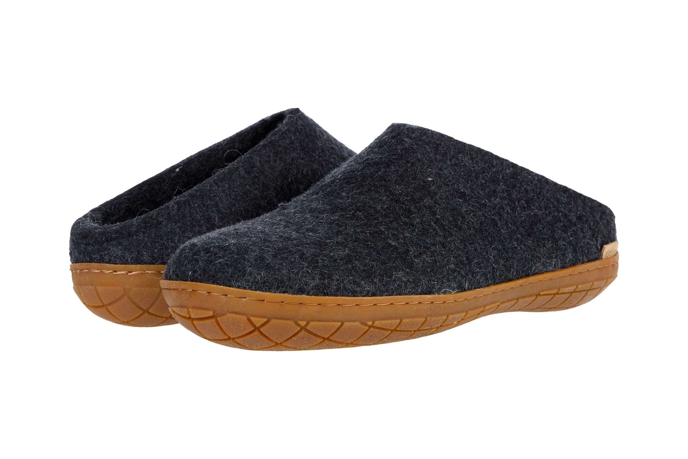 Тапочки Glerups Wool Slip-On Rubber Outsole