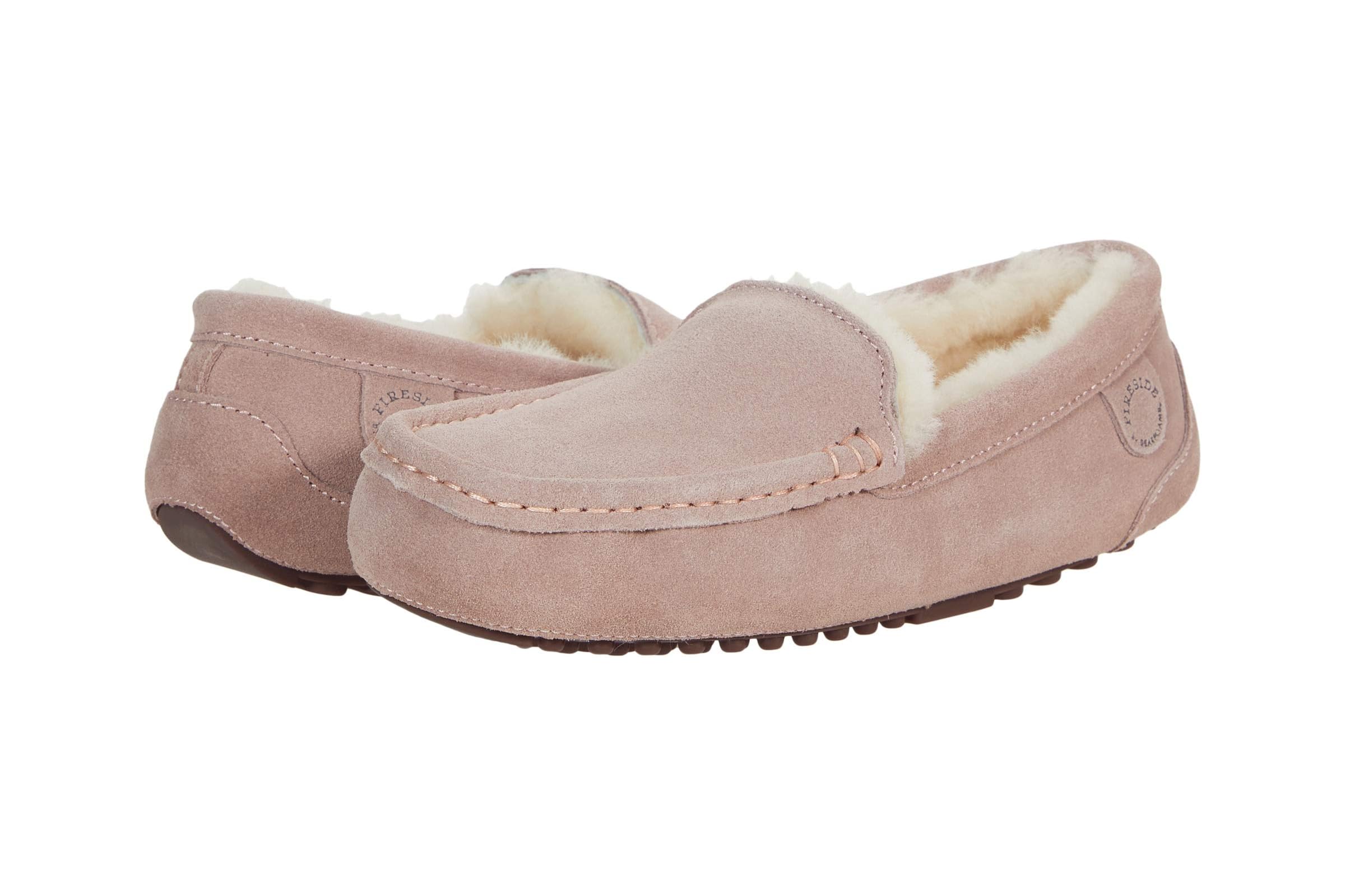FIRESIDE by Dearfoams Mel Genuine Shearling Moccasin